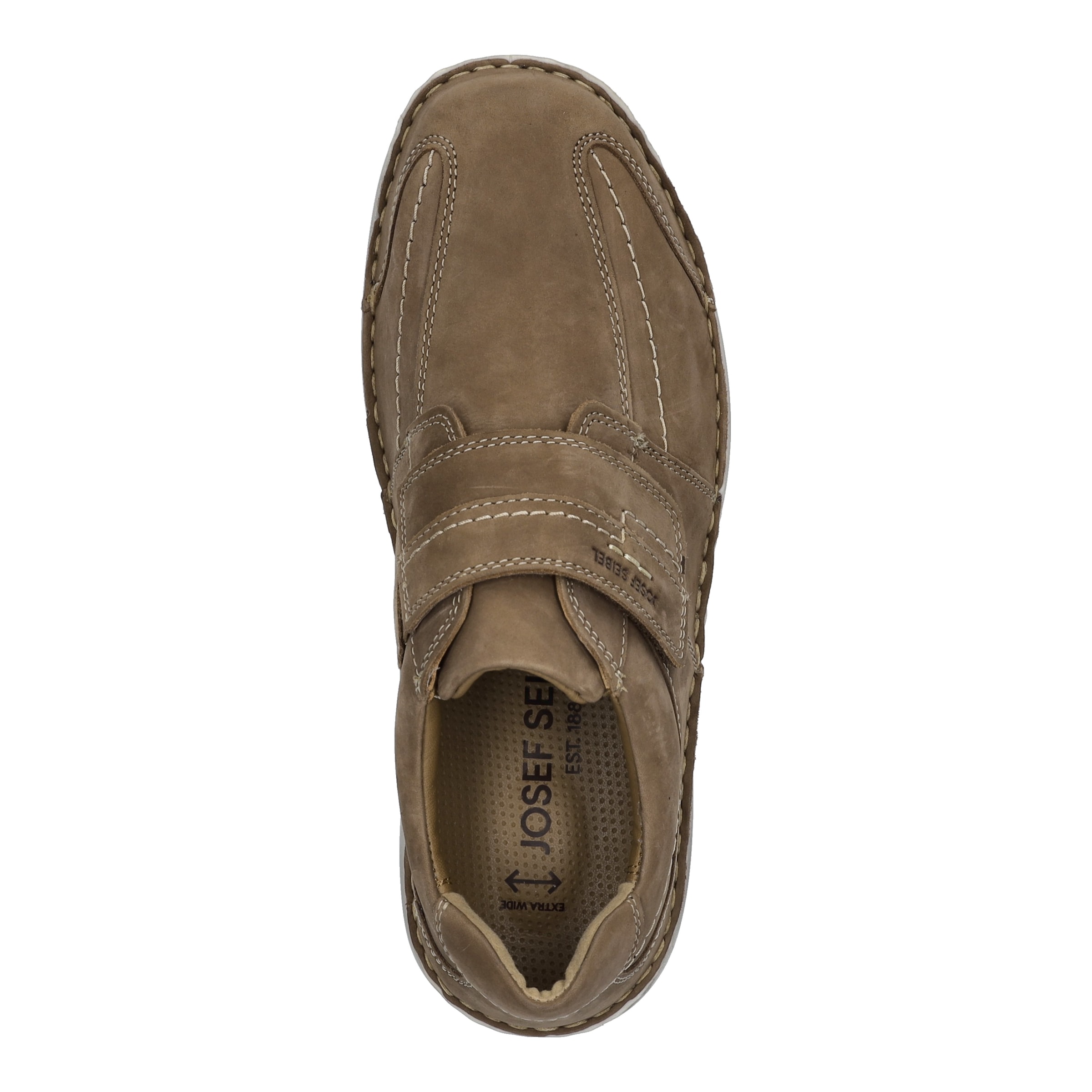 Josef Seibel Chaussures à scratch »New Anvers 02«  Chaussure basse, chaussure de loisir, chaussure confort largeur K (=extra large)
