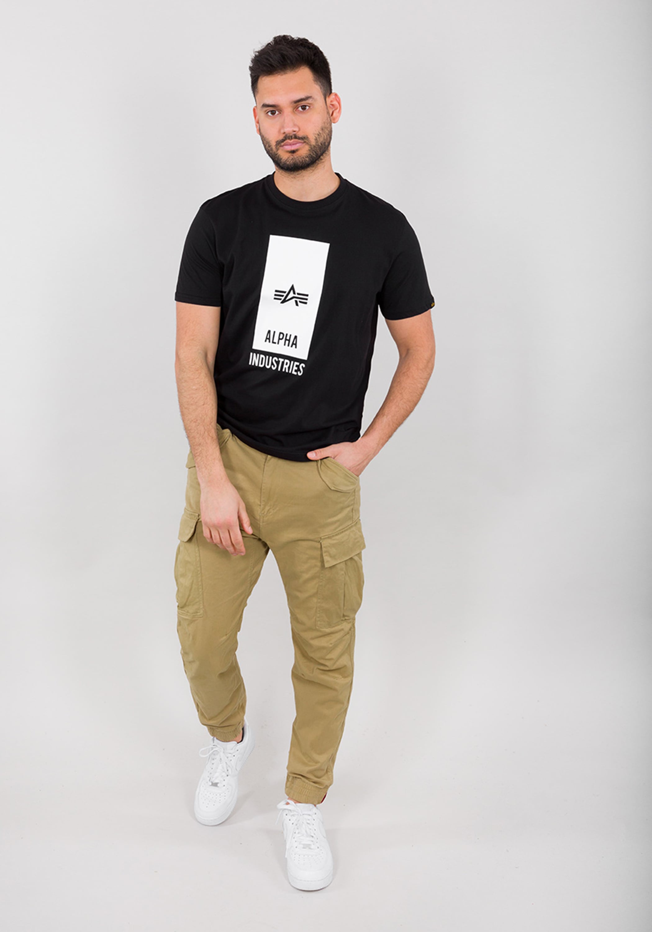 Alpha Industries T-Shirt »Alpha Industries Men - T-Shirts Block Logo T-Shirt«