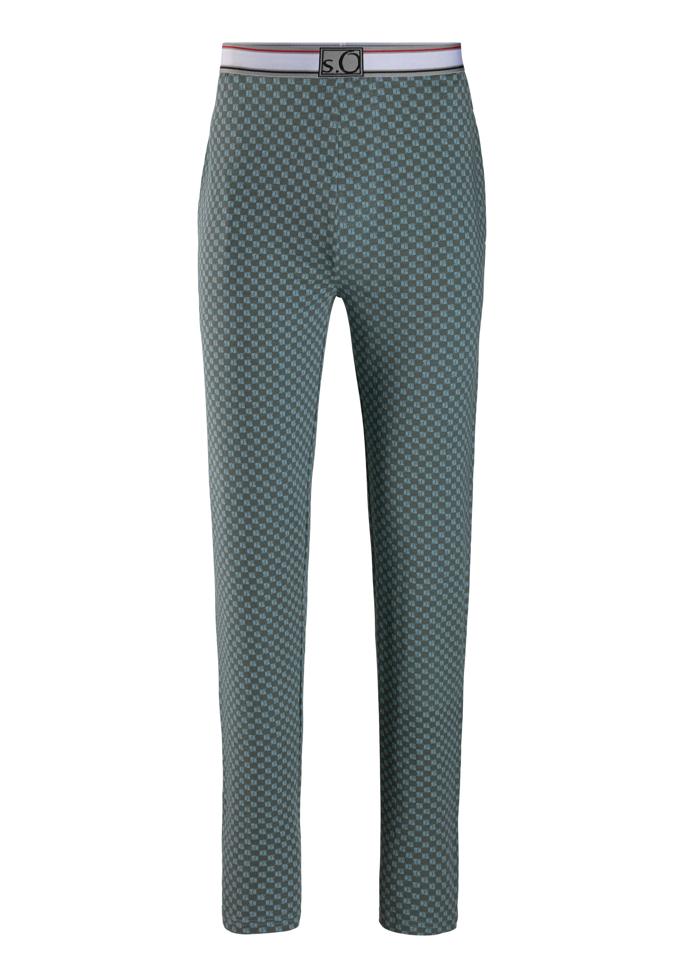 s.Oliver Pantalon de nuit  im modischen All-Over-Print