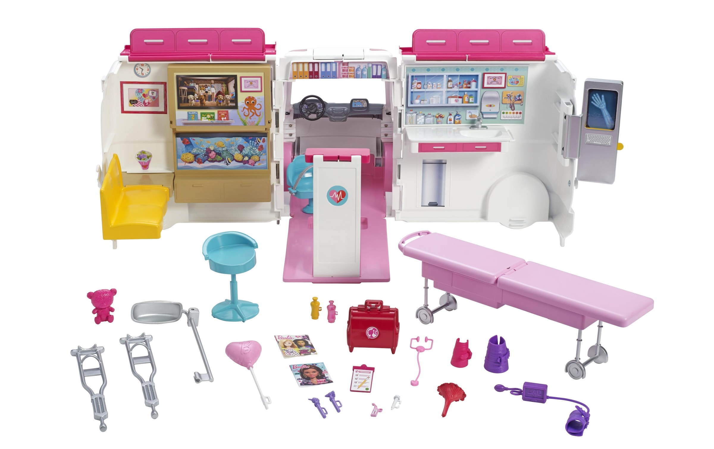 Barbie Spielwelt »Krankenwagen mit Licht und Geräuschen«