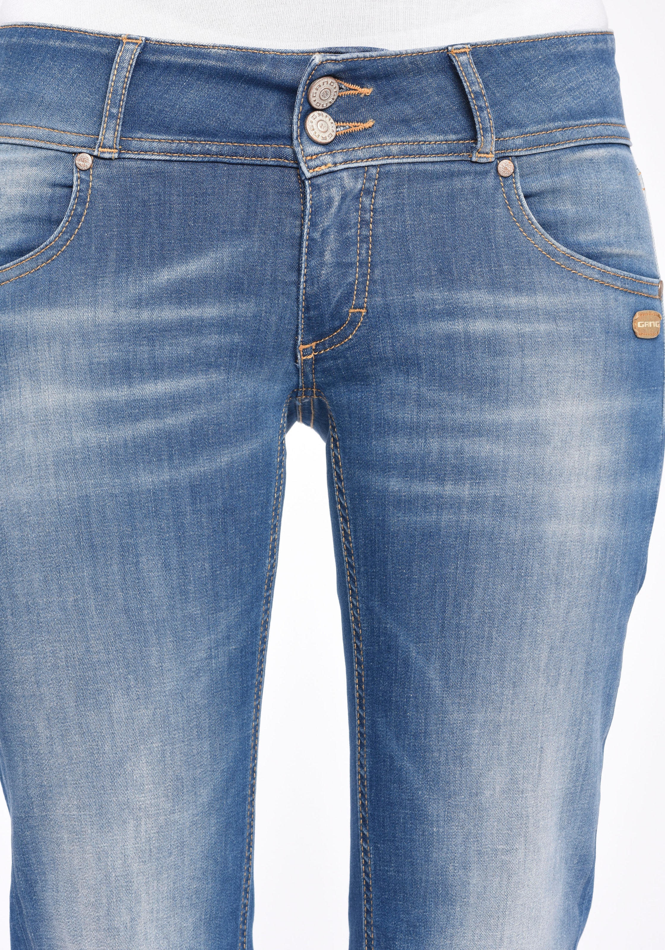 ♕ GANG Bootcut-Jeans »94FIONA«, versandkostenfrei Fade-Out-Effekten bestellen mit