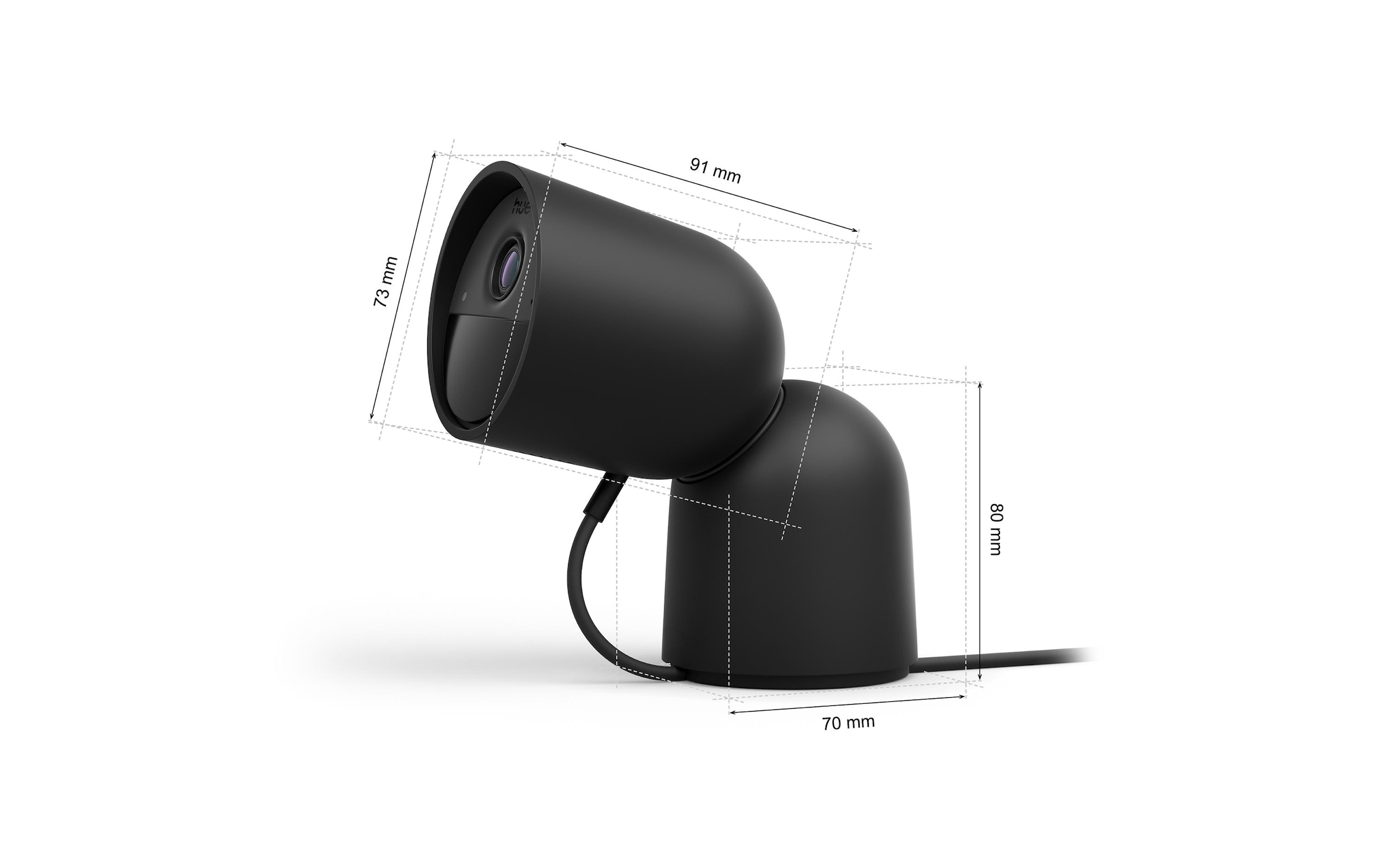   Caméra de surveillance »Secure Kamera 2K Desktop« Innenbereich