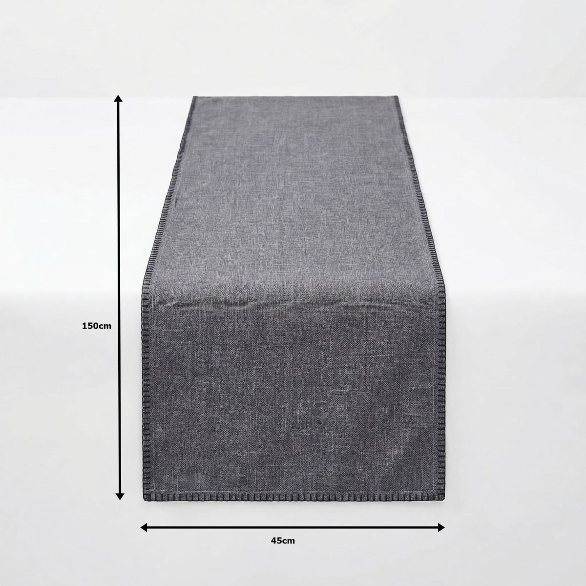 Home affaire Chemin de table »Tischläufer grau 45x150cm«