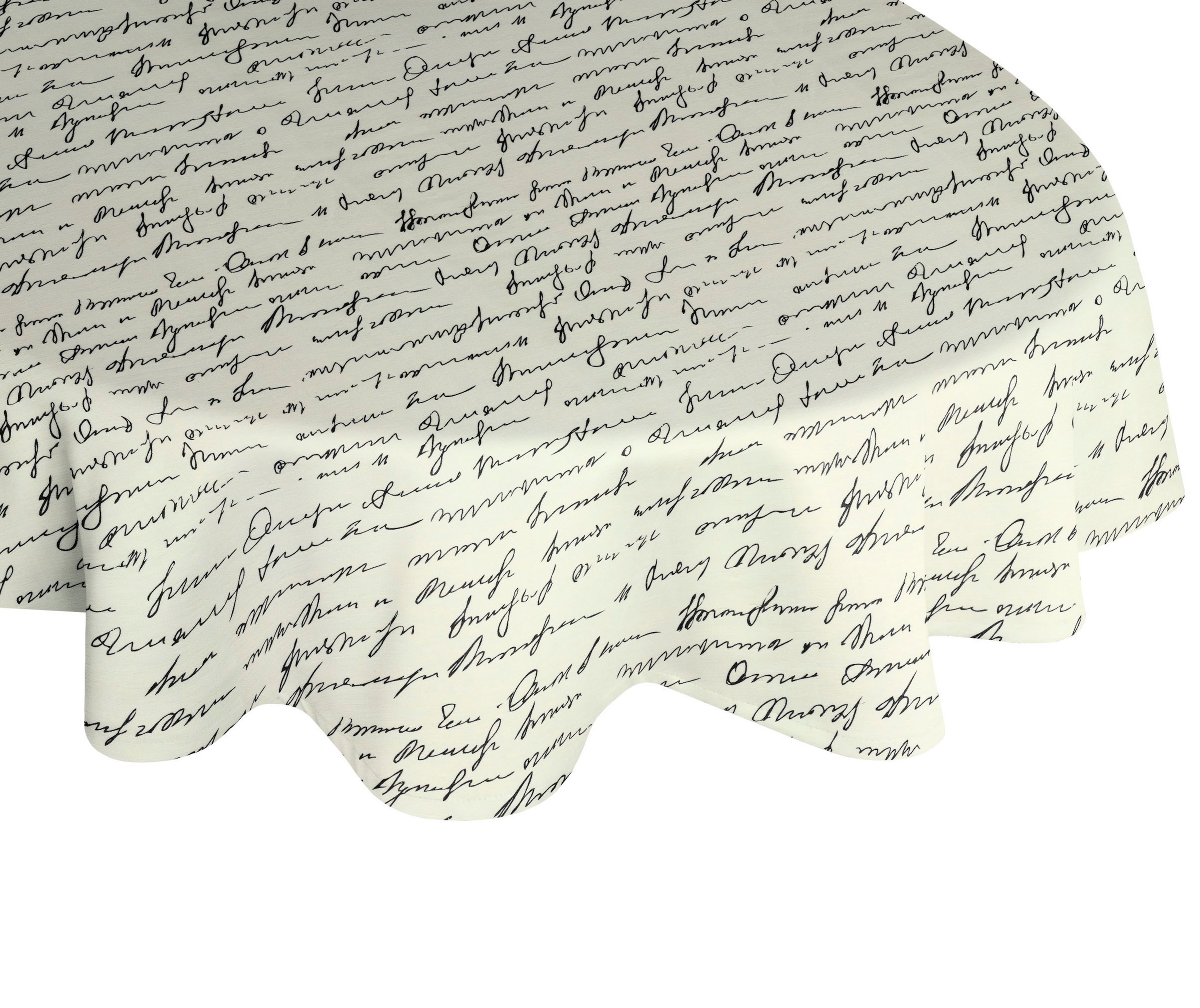 Image of Adam Tischdecke "Scribble" aus Leinen und Bio-Baumwolle,Made in Germany