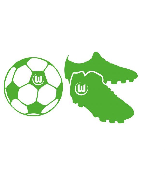 Image of Wall-Art Wandtattoo »VfL Wolfsburg - Fussballschuhe«, (1 St.) bei Ackermann Versand Schweiz