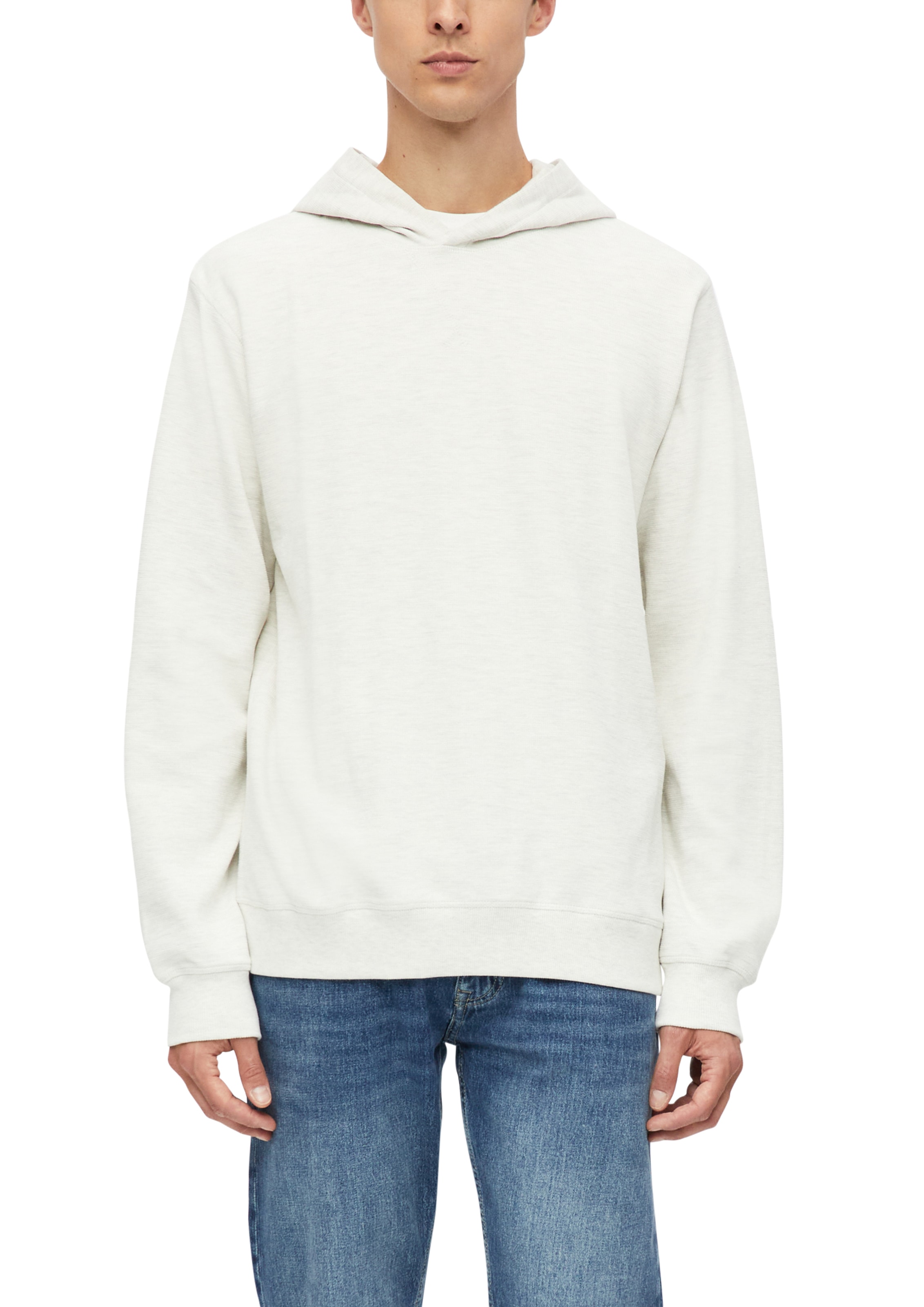 Image of s.Oliver Kapuzensweatshirt, aus reiner Baumwolle
