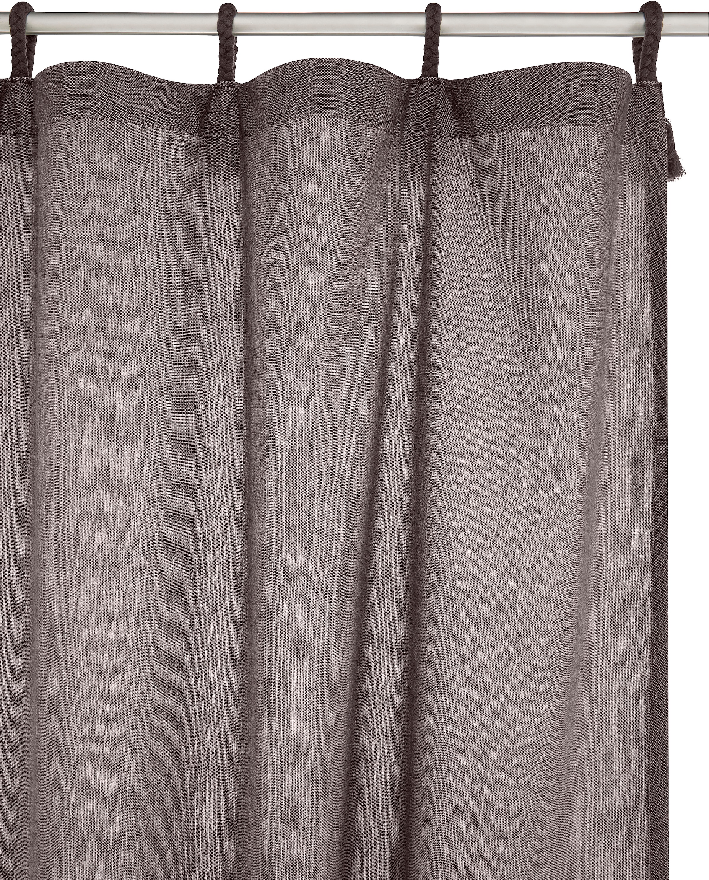 LeGer Home by Lena Gercke Gardine »Jada« Schlaufen 1 Stk. tlg. blickdicht, Bio-Baumwolle, gewebt, verschiedene Grössen,