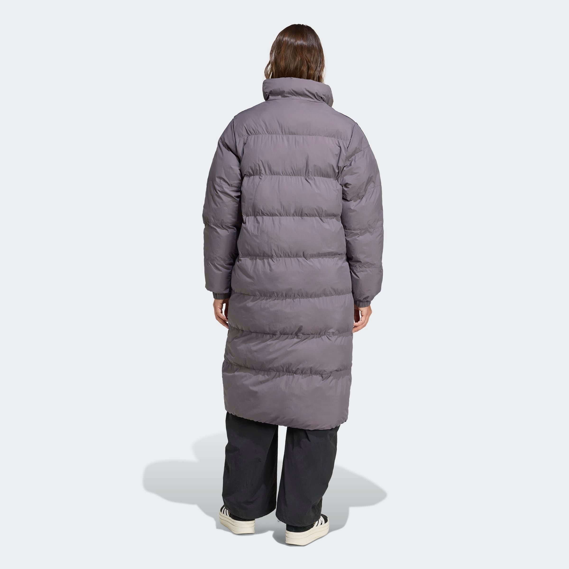 adidas Originals Winterjacke »LONG PUFFER« Langer Mantel aus Kunstdaunen