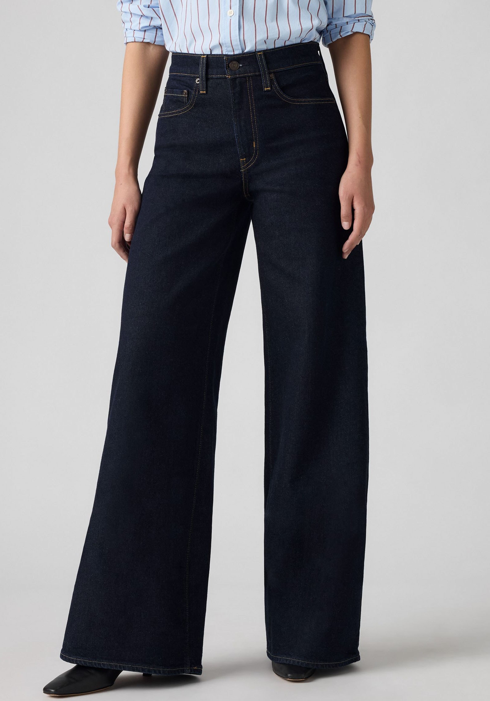 Image of Levis Schlagjeans "Levis 728 High-Rise Wide-Leg Jeans" weite Beinform