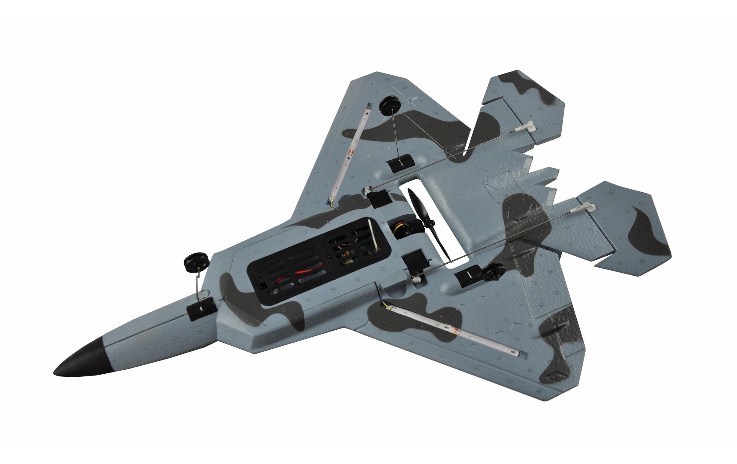 Amewi RC-Flugzeug »Jet F22 mit Gyro, Brushless RTF«