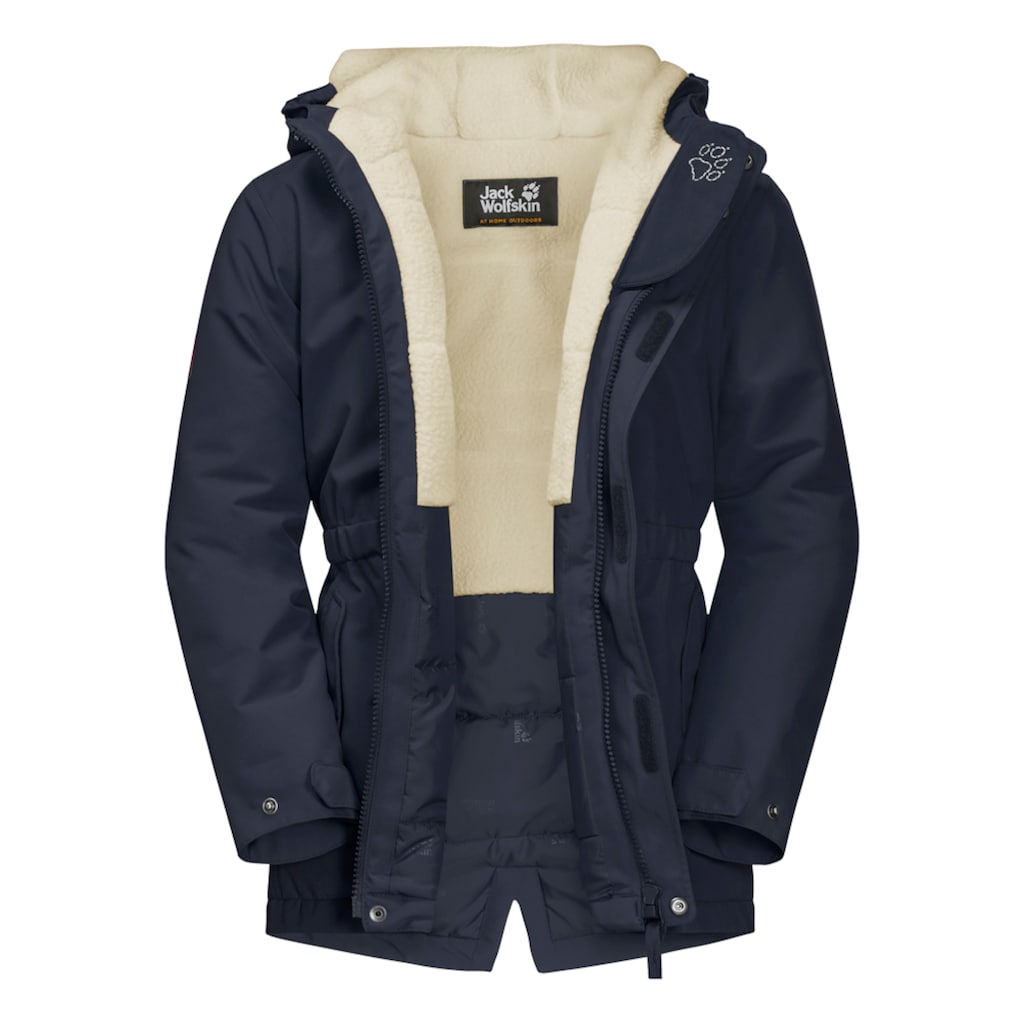 Jack Wolfskin Winterjacke »COSY BEAR JACKET G«, mit Kapuze