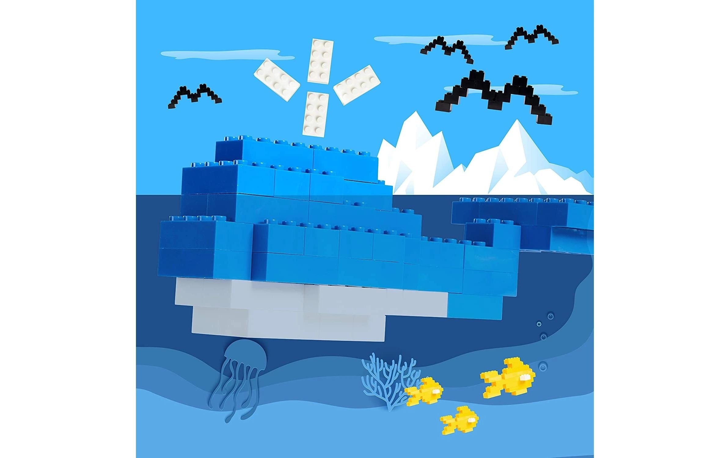 Blox Spielbausteine »700 mehrfarbige 8er Steine«