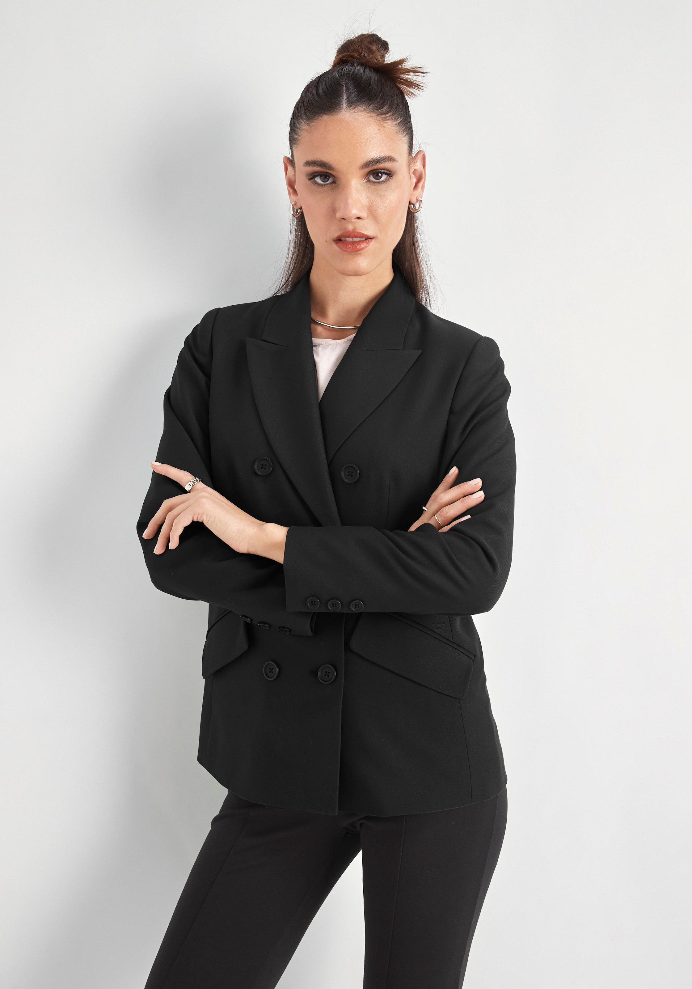 HECHTER PARIS Jackenblazer, mit doppelter Knopfleiste - NEUE KOLLEKTION kaufen