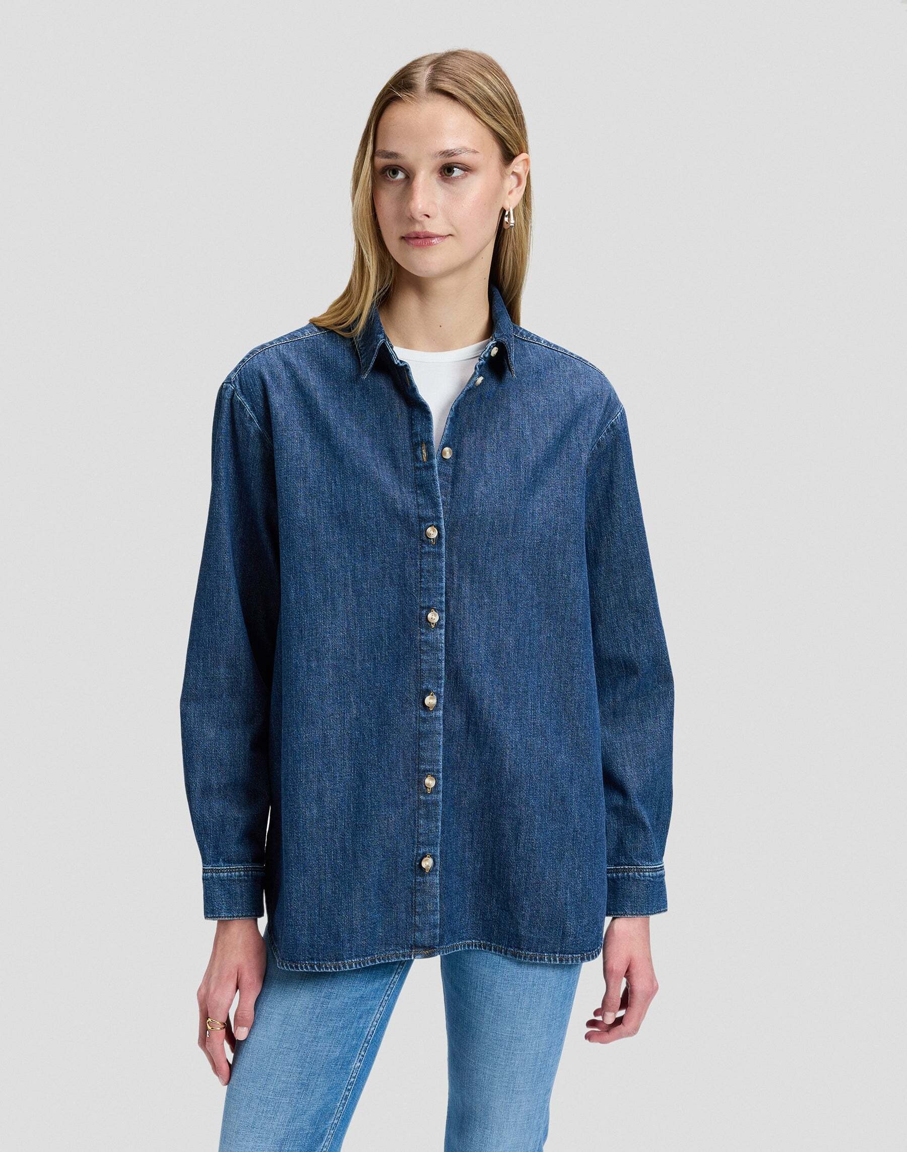 Lee® Jeansbluse »Lee Jeanshemd Boyfriends«