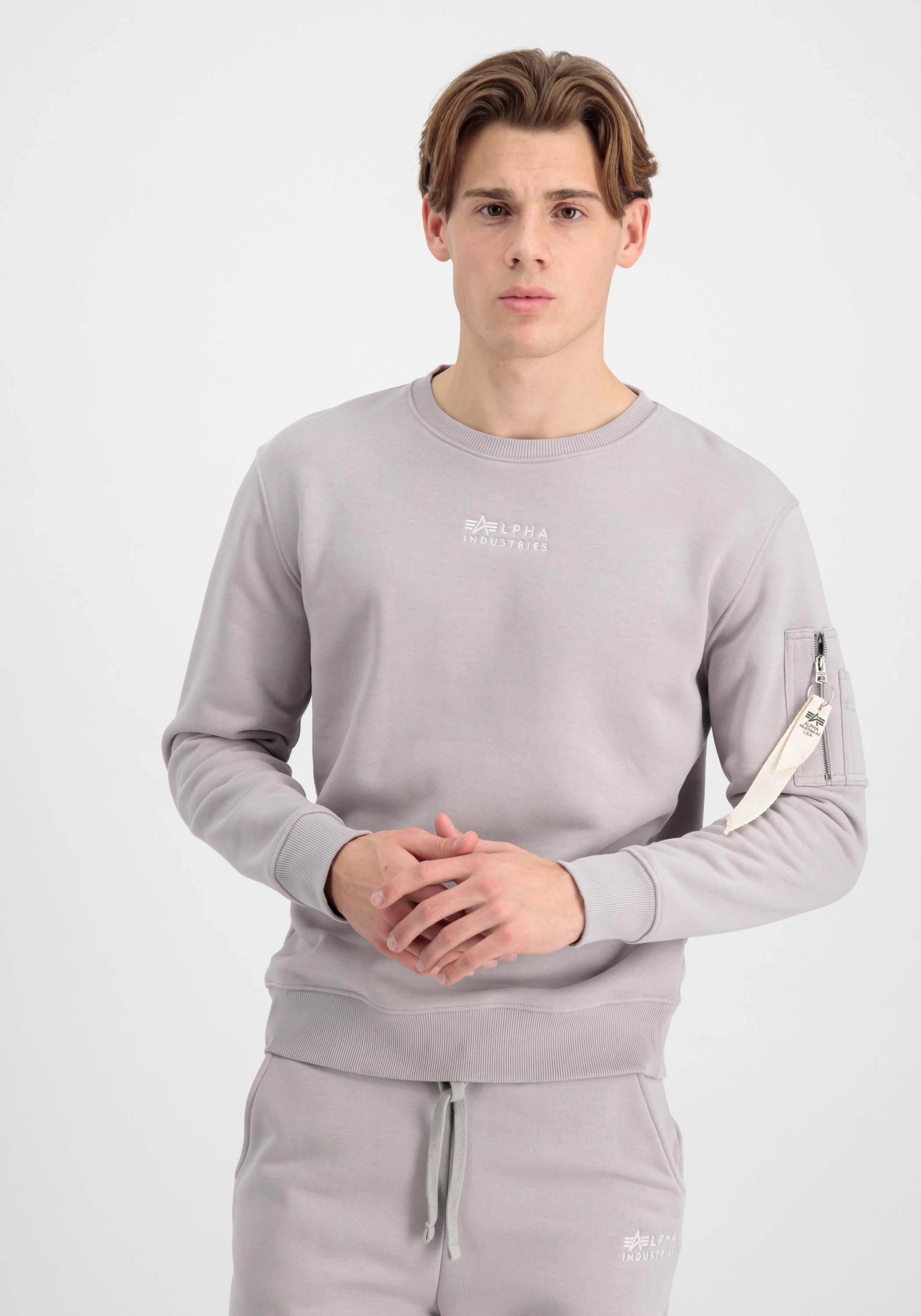 Alpha Industries Sweater »Alpha Industries Men - Sweatshirts Organics EMB Sweater«