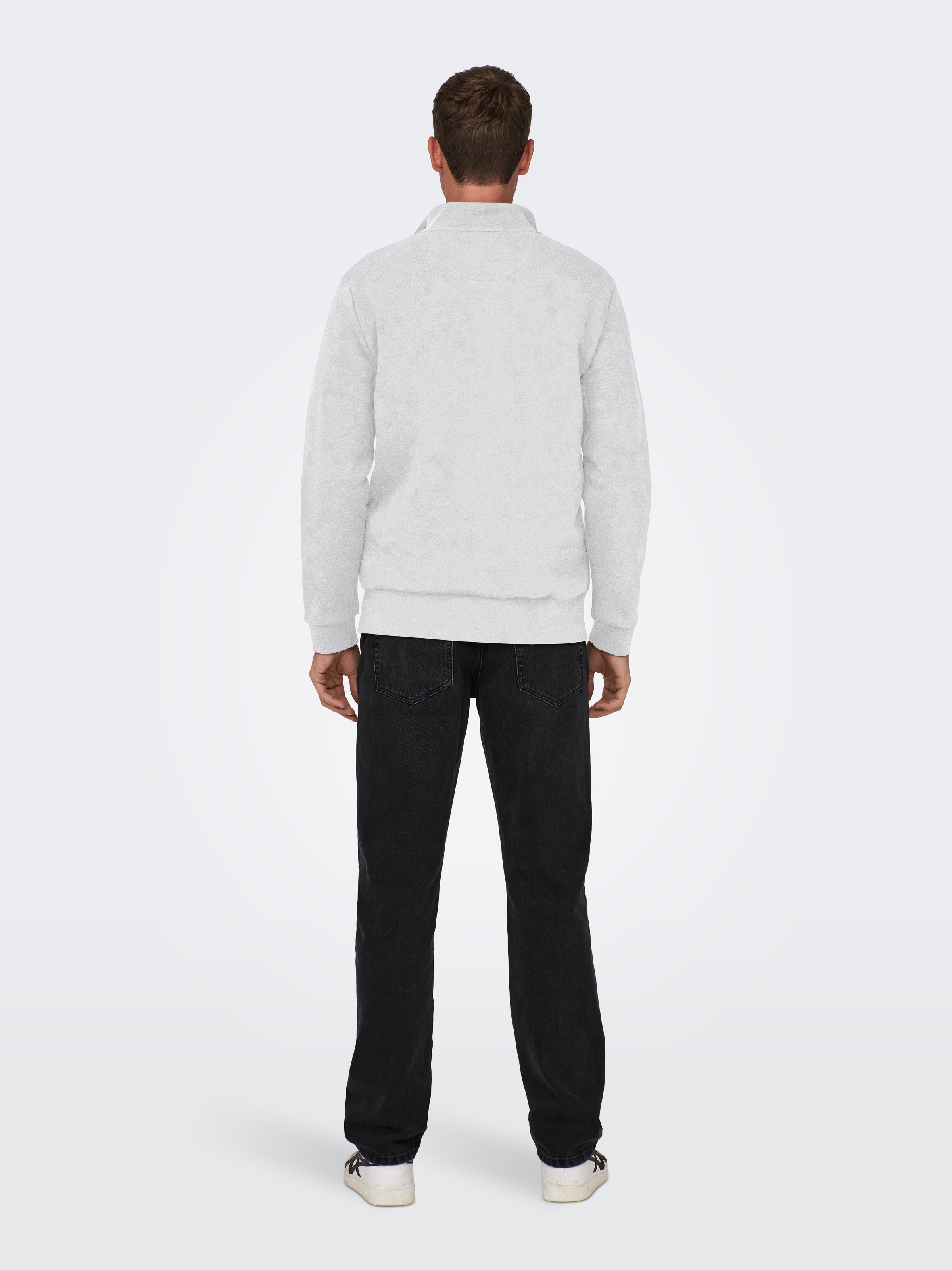 ONLY & SONS Sweatshirt »ONSCERES HALF ZIP SWEAT«, Baumwollmischung, regular fit
