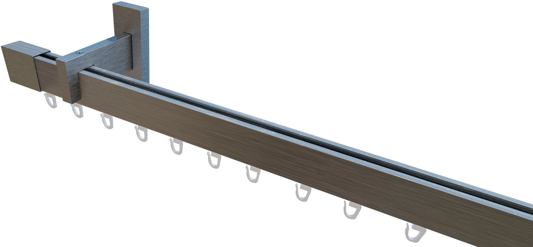 Image of indeko Innenlaufschiene "Trend-Line" Ø 35 mm 1 läufig-läufig Wunschmasslänge