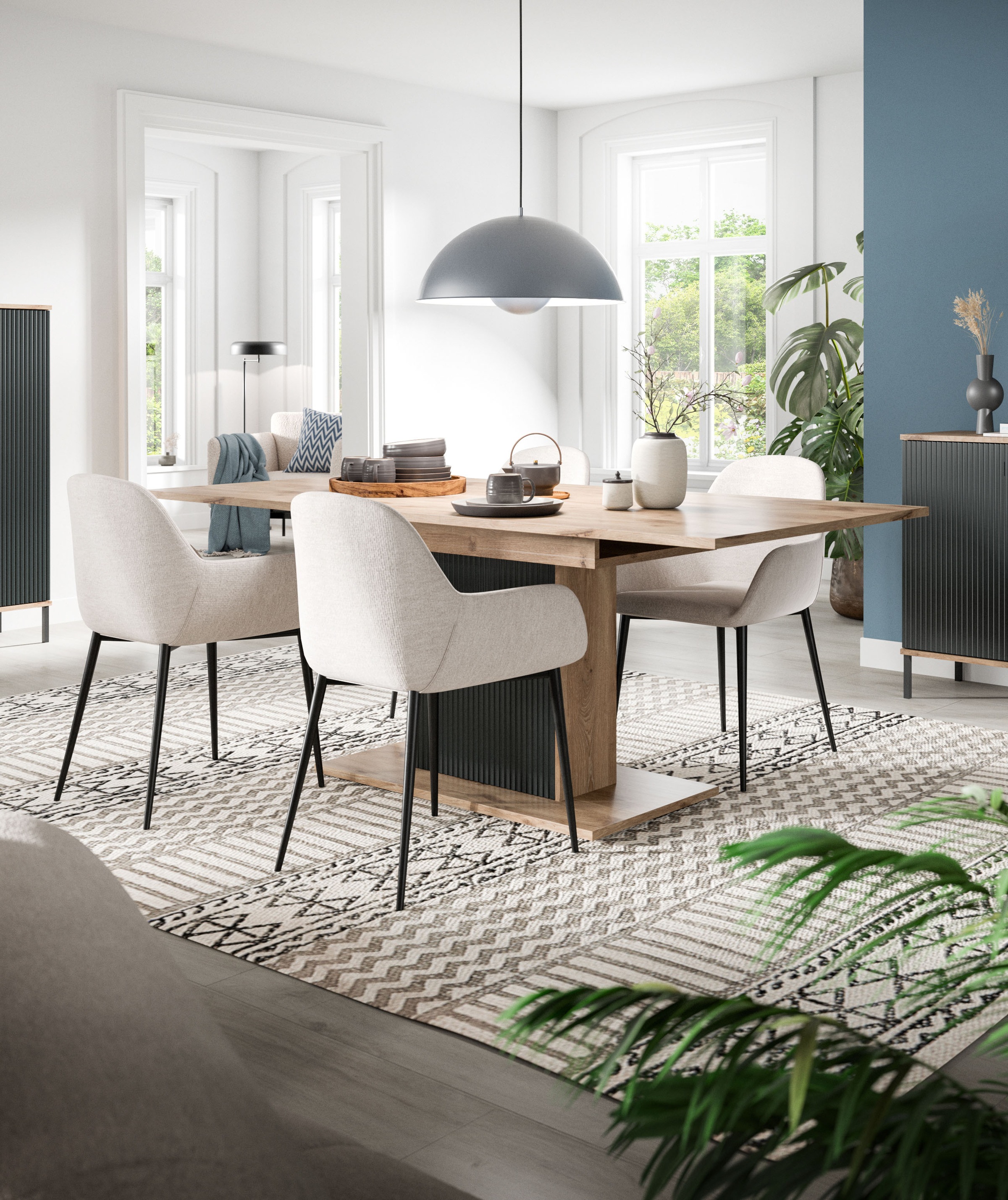 INOSIGN Esstisch »TREVERK, Breite:160-200 cm« 1 Stk. tlg. Esstisch, Küchentisch, Tisch, Esszimmer, Küche