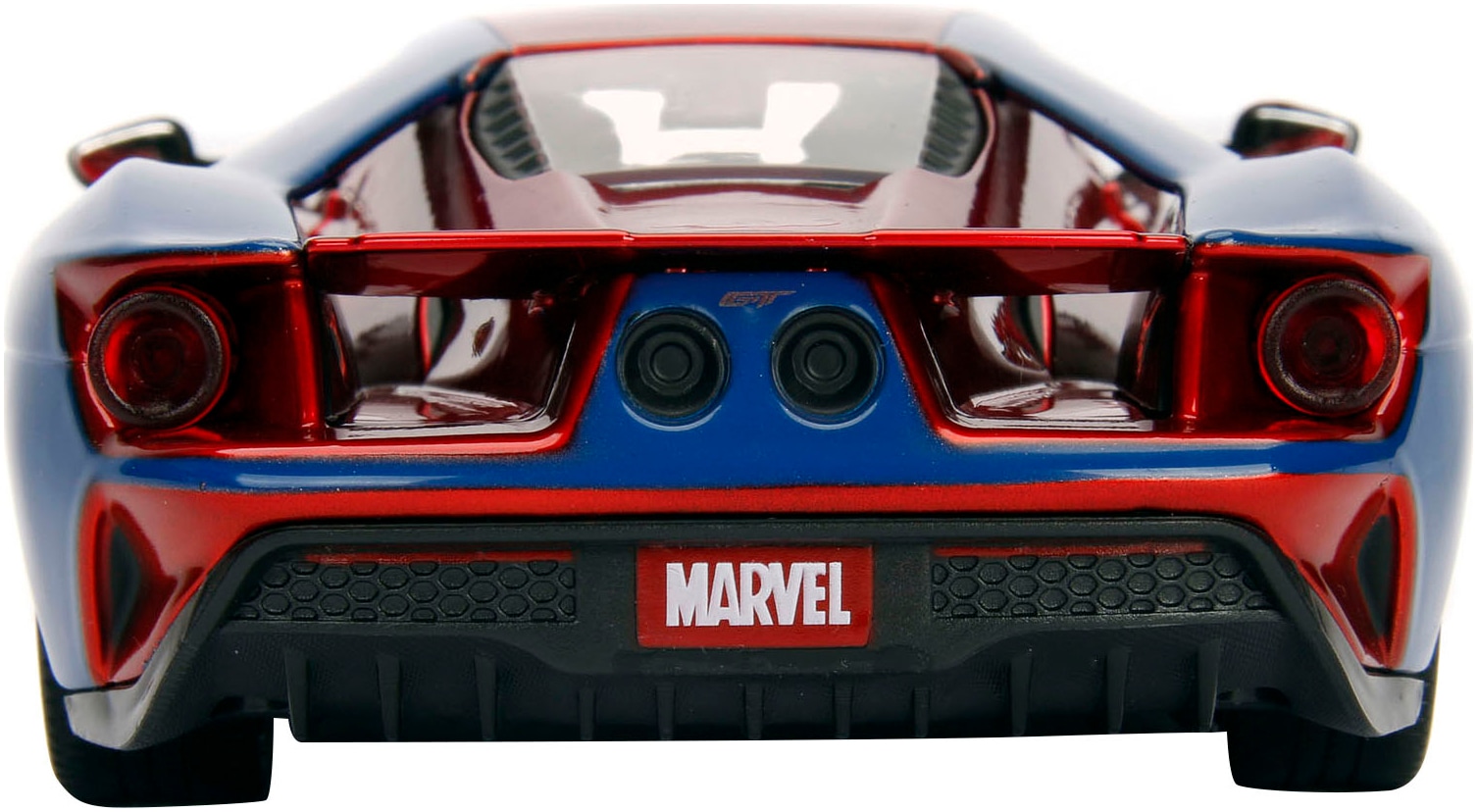 JADA Voiture-jouet »Marvel Spiderman 2017 Ford GT 1:24«