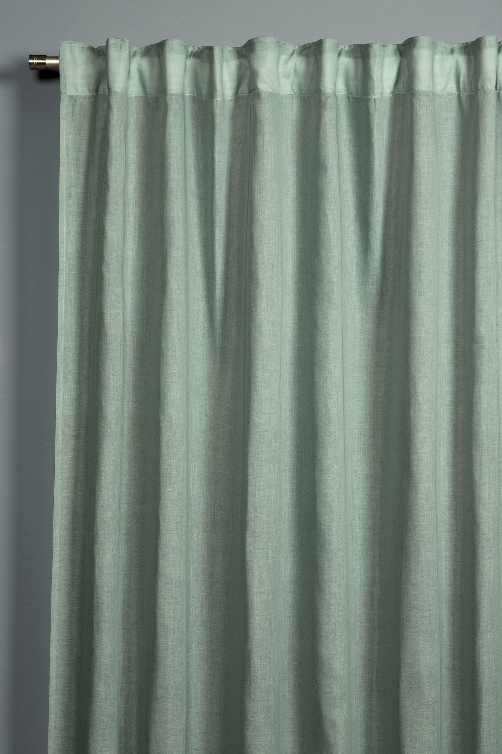 GARDINIA Gardine »GRS Schal Zen Silence mit Gardinenband« 1 Stk. tlg. blickdicht, Kunststoff, Stoff aus 50 % recyceltes Polyester