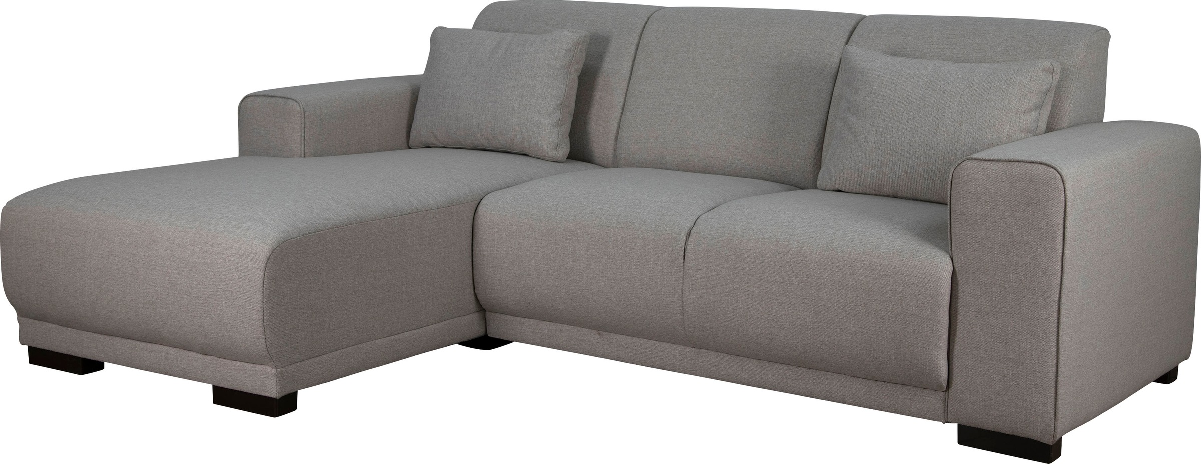 Home affaire Ecksofa »Bornholm incl. 2 Kissen, Stellmasse 234x162 cm L-Form«, Recamiere wahlweise links oder rechts bestellbar