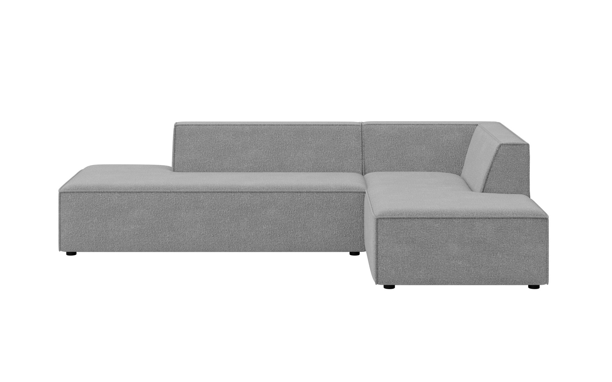 INOSIGN Ecksofa »Ecksofa Cavan mit Ottomane links oder rechts bestellbar«, L-Form mit Wellenunterfederung, Masse B/T/H: 270/180/72 cm