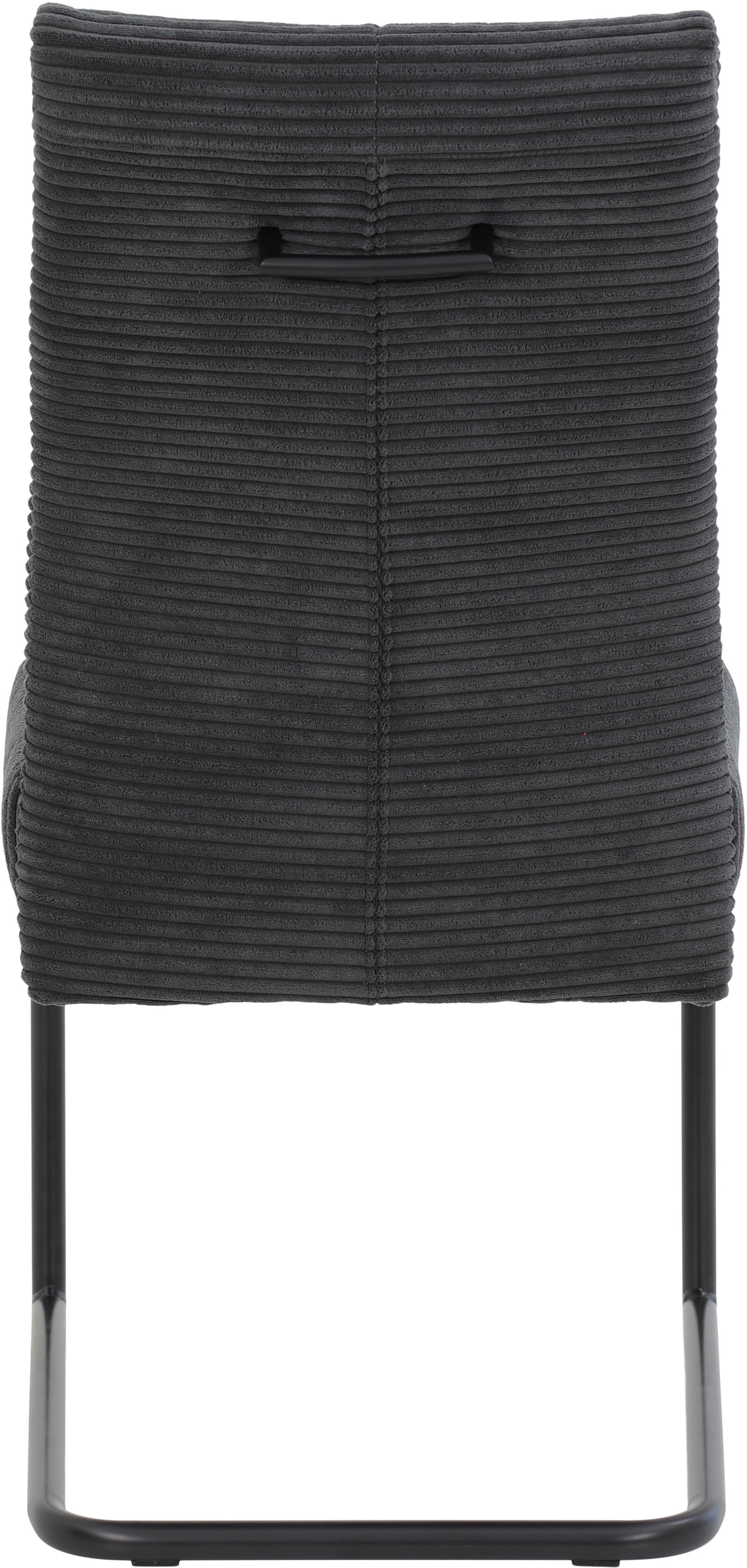 HELA Esszimmerstuhl »Dagmar«, (Set), 4 St., Breitcord, Schwingstuhl mit bequemer Federkern Polsterung, Cord Bezug