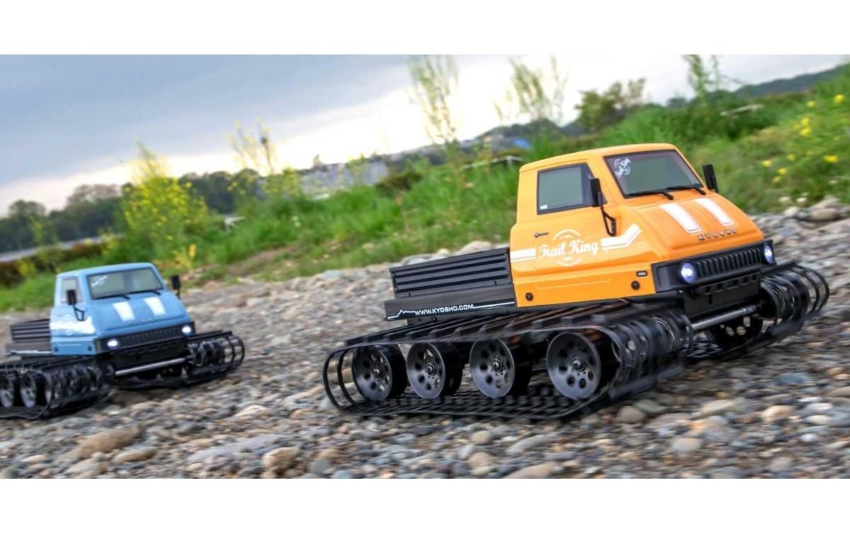 RC-Walze »Kyosho Europe Trail King RTR Blau«