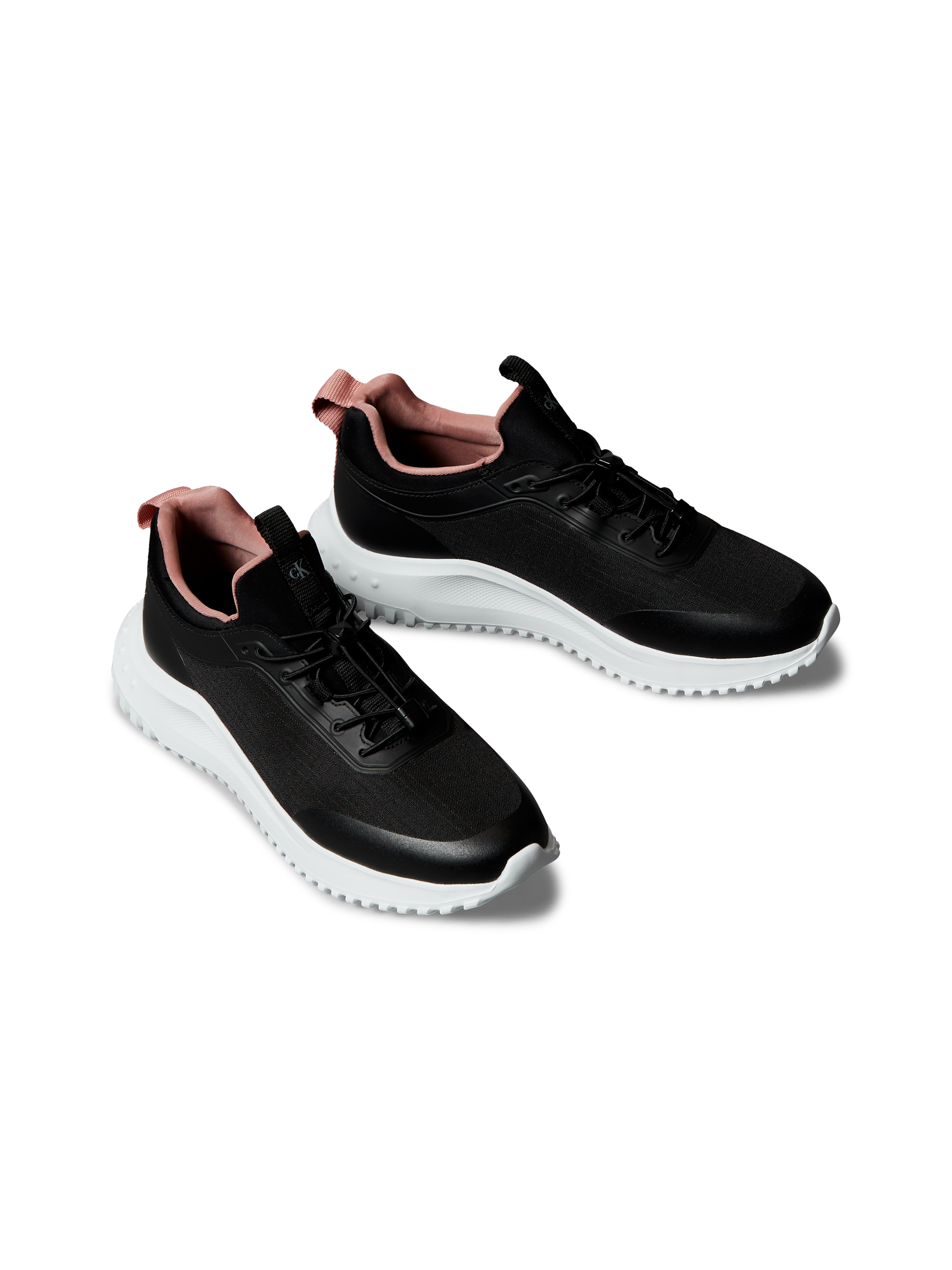 Calvin Klein Jeans Slip-On Sneaker »EVA RUNNER LACEUP SOCK MAT MIX«  Schlupfschuh, Halbschuh, Feizeitsneaker mit Anziehlasche