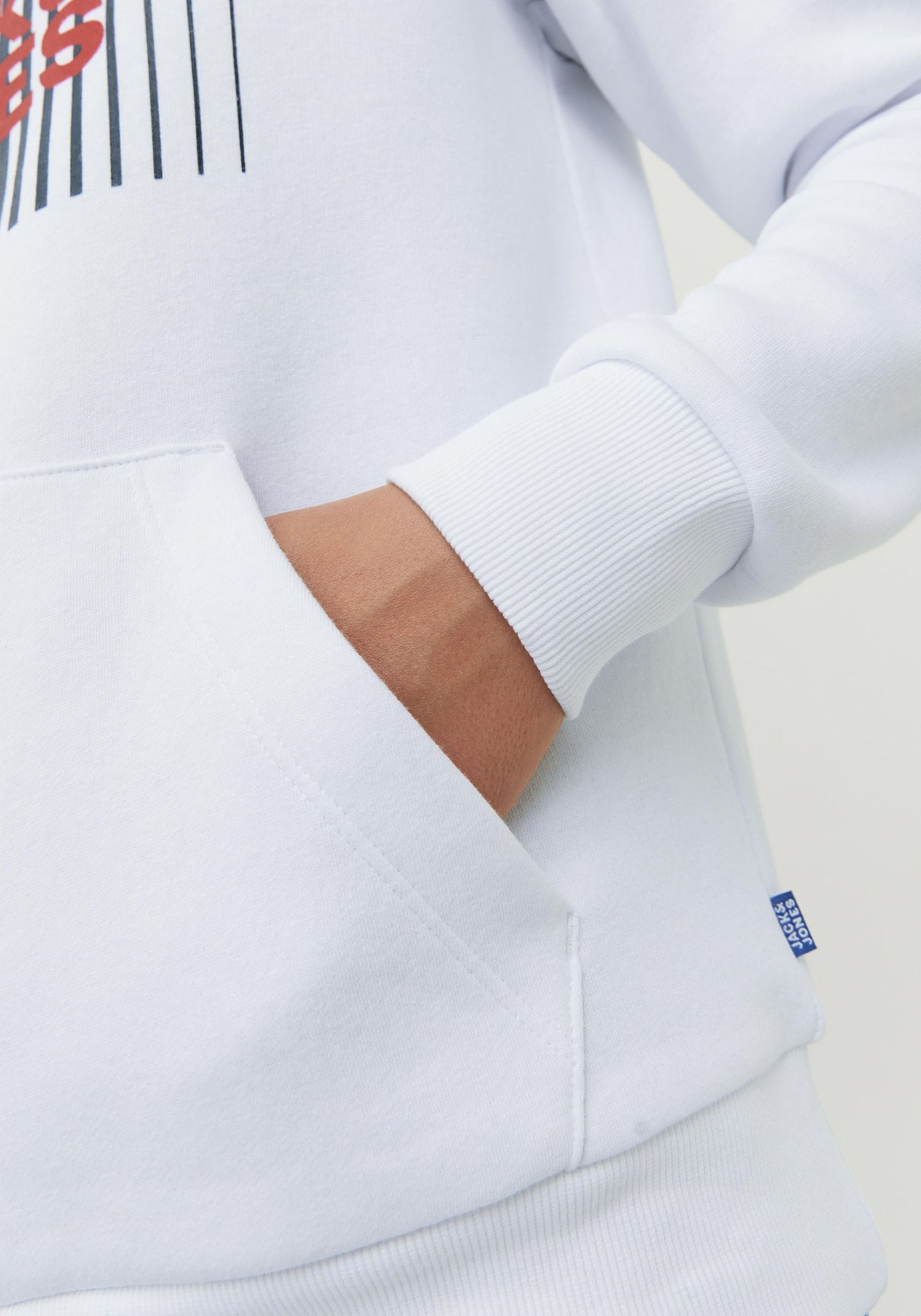Jack & Jones Junior Kapuzensweatshirt »JJECORP LOGO SWEAT HOOD PLAY NOOS JNR«