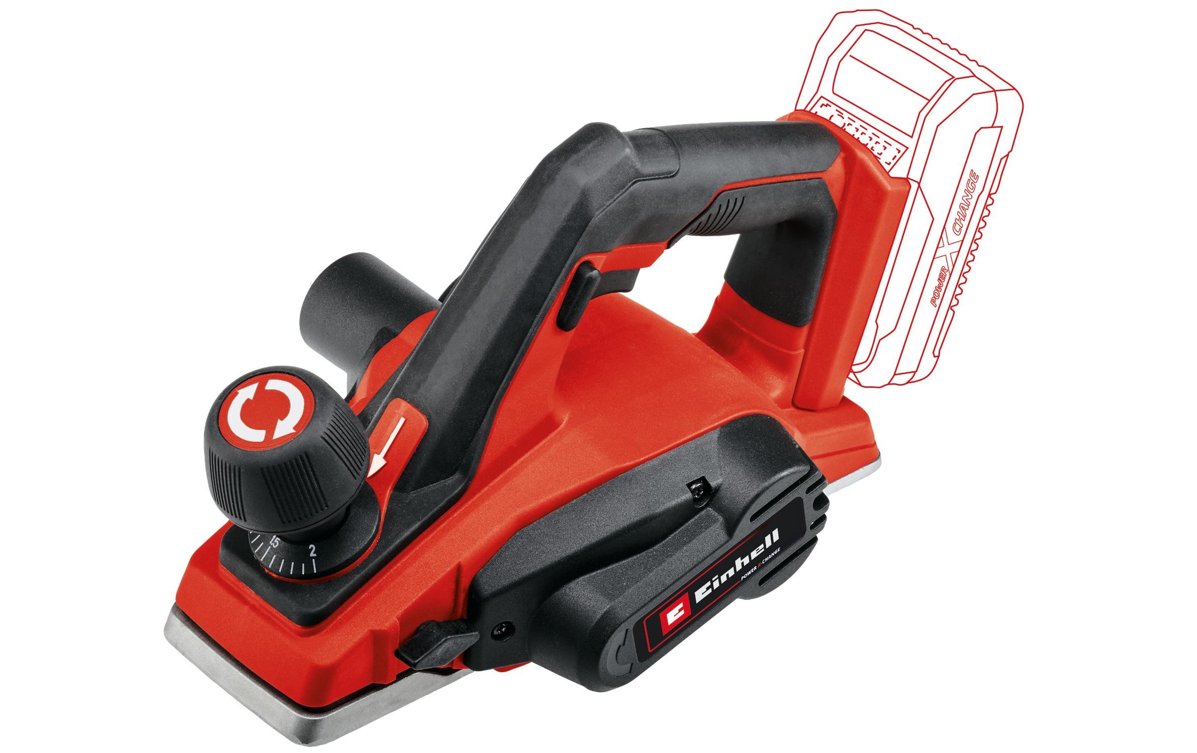 Image of Einhell Akku-Elektrohobel "TE-PL 18/82 Li Solo" 1 Stk. tlg.