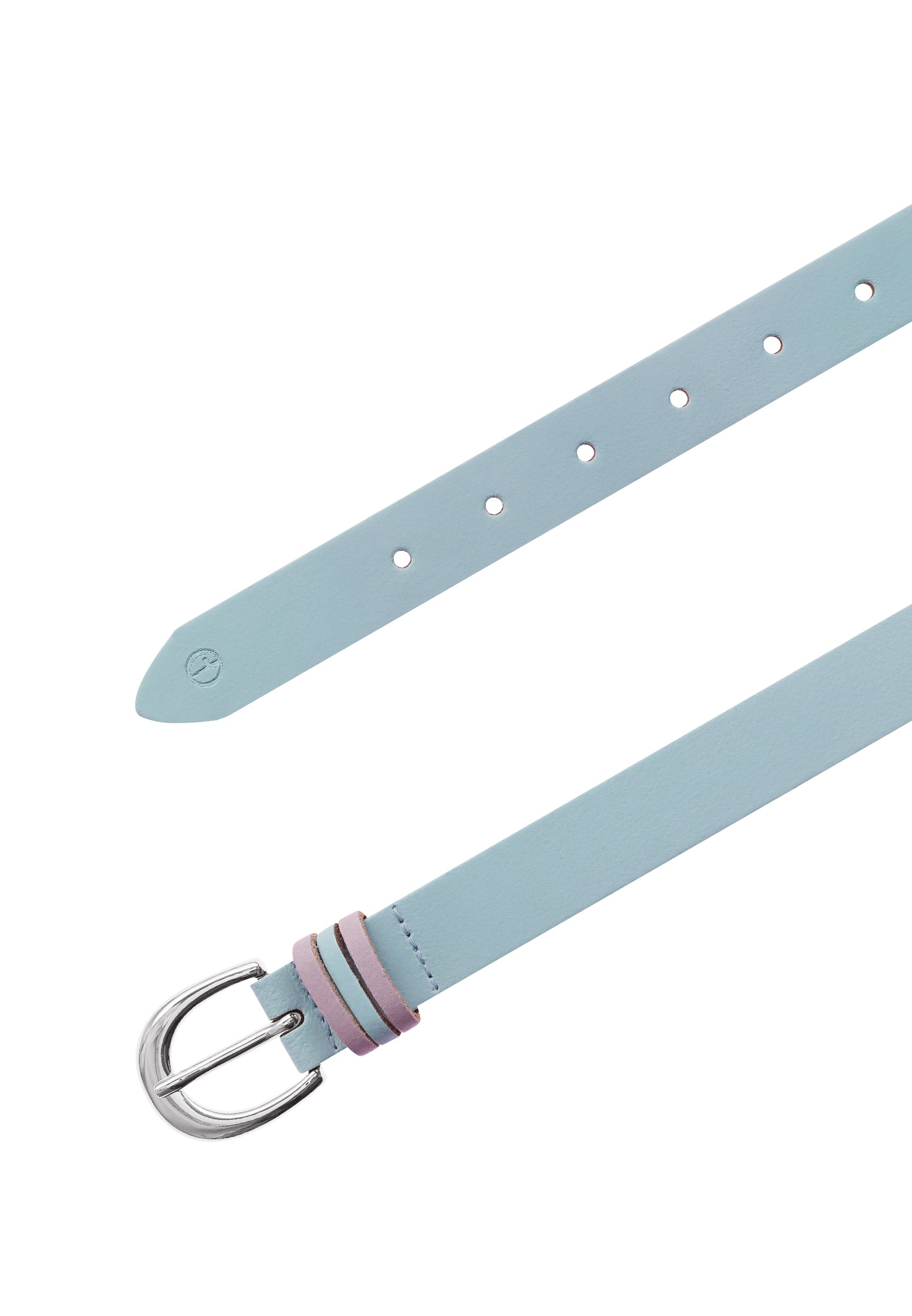 Tamaris Ledergürtel mit Dreifach-Schlaufe verziert