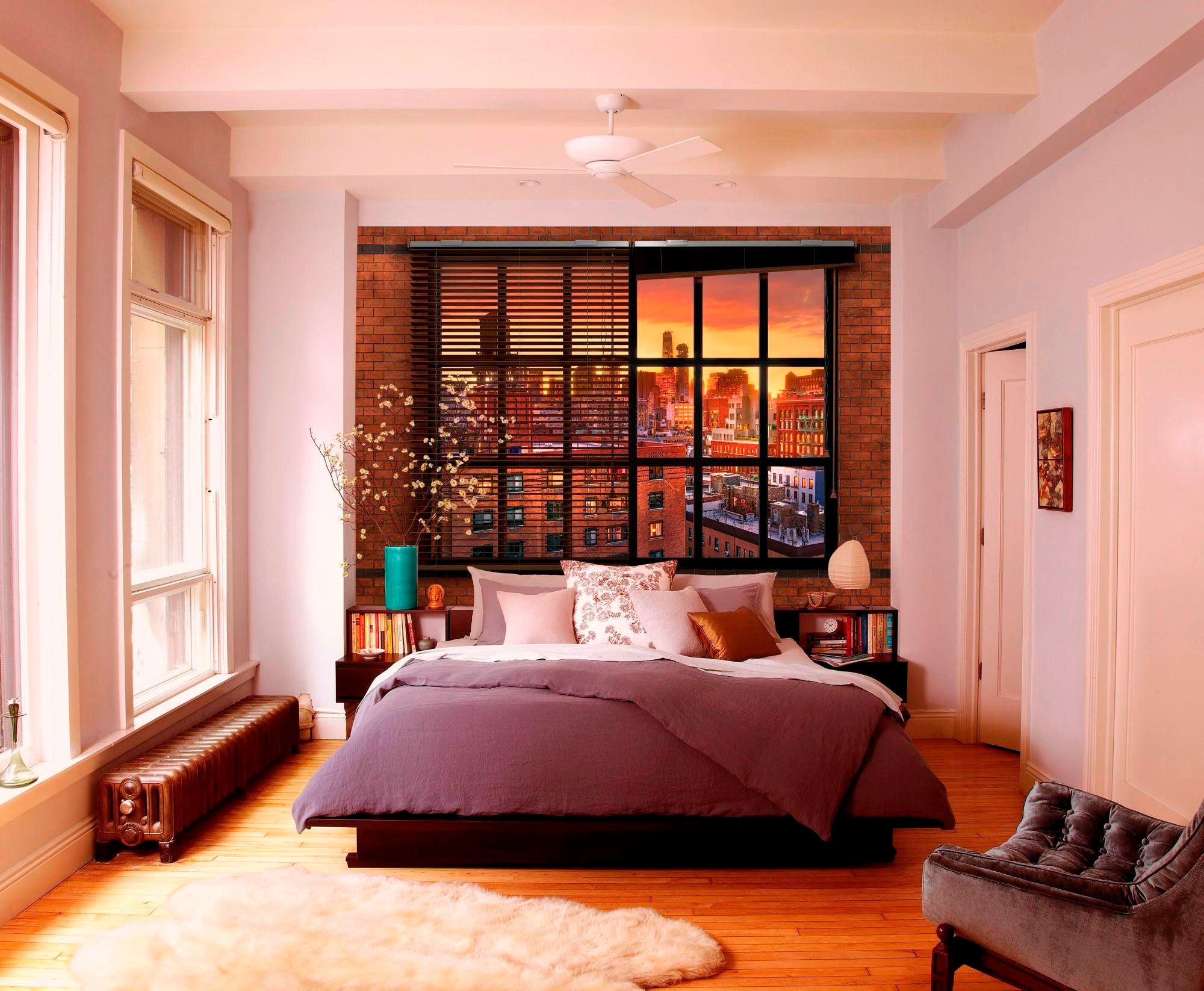 »Brooklyn Komar bedruckt-Stadt-Kunst, ausgezeichnet kaufen Brick«, lichtbeständig Fototapete