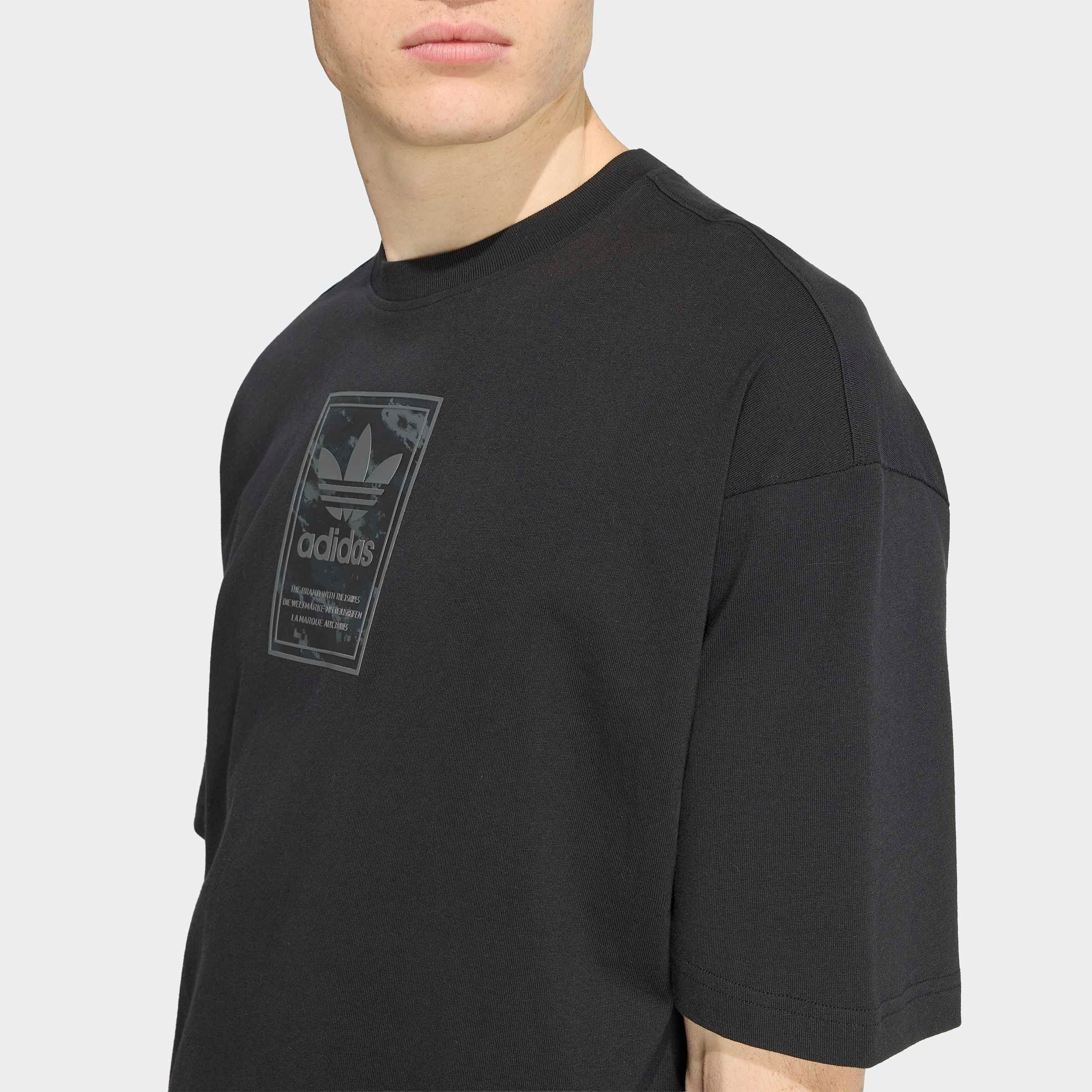 adidas Originals T-shirt »CAMO TEE TONGUE« pour adultes, style sportif, sans fermeture, en coton