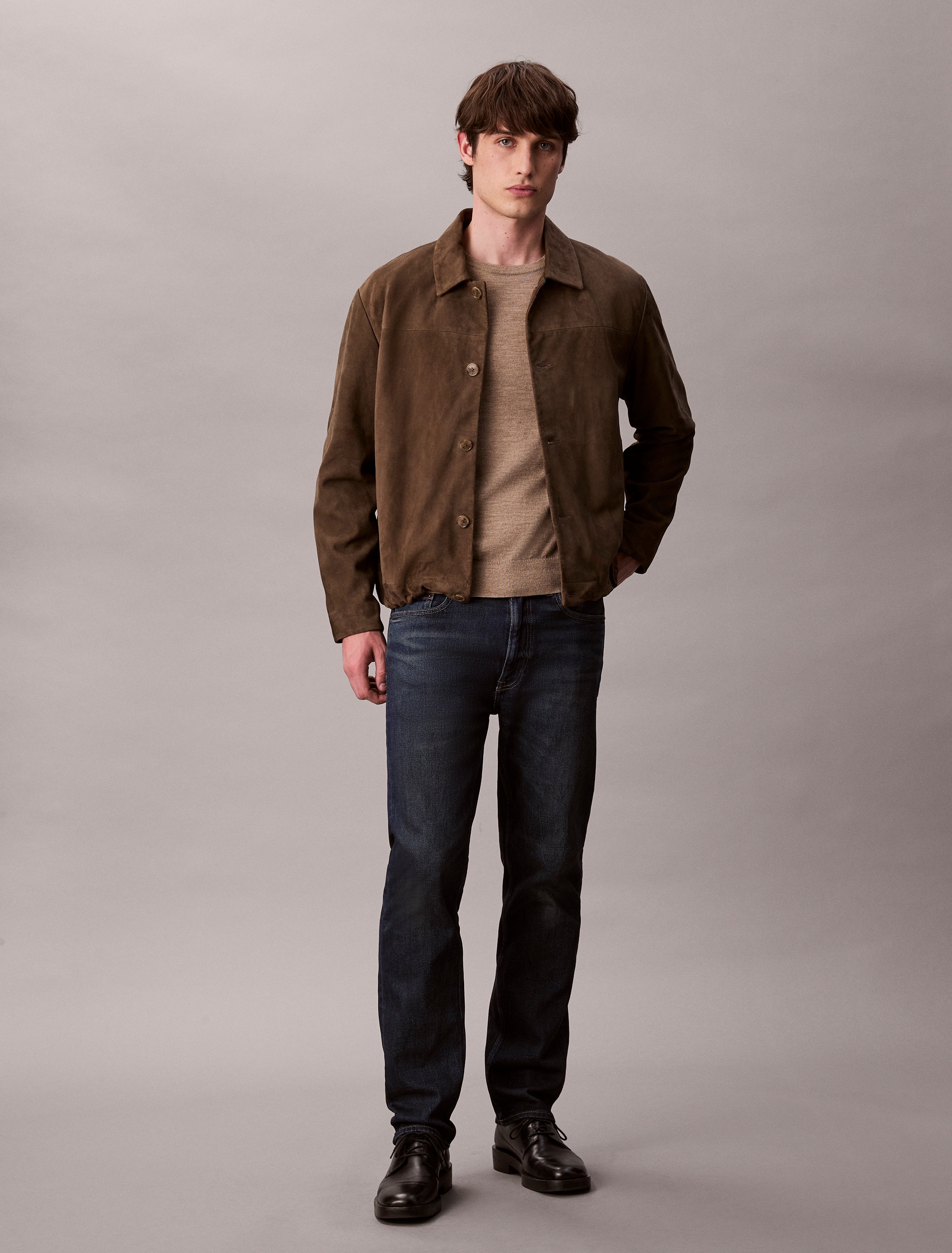 Image of Calvin Klein Jeans 5-Pocket-Jeans Straight Fit, Baumwoll-Stretch