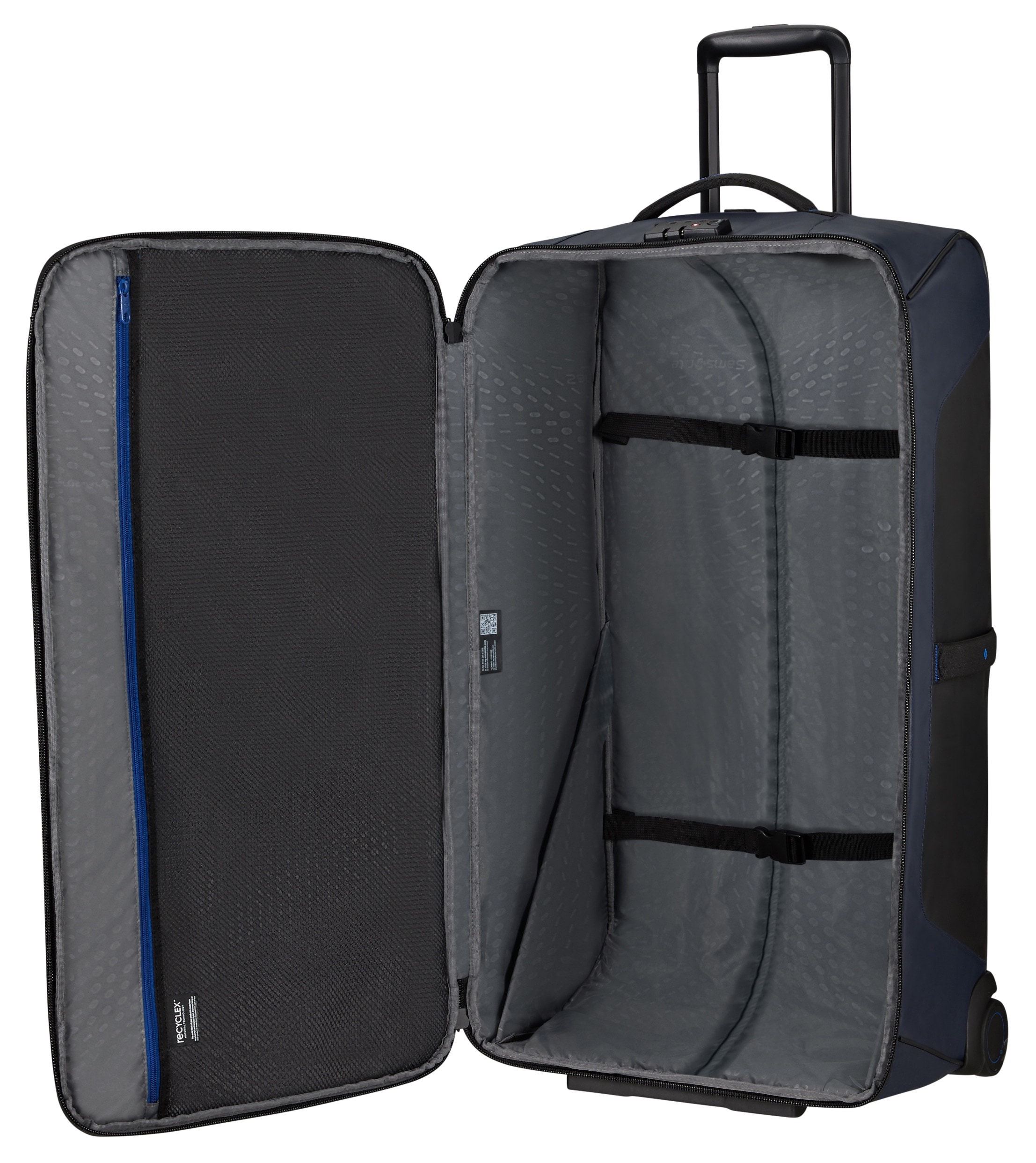 Samsonite Weichgepäck-Trolley »ECODIVER 79«, 2 Rollen, Reisetasche, Trolley Weichschalenkoffer Koffer TSA-Zahlenschloss