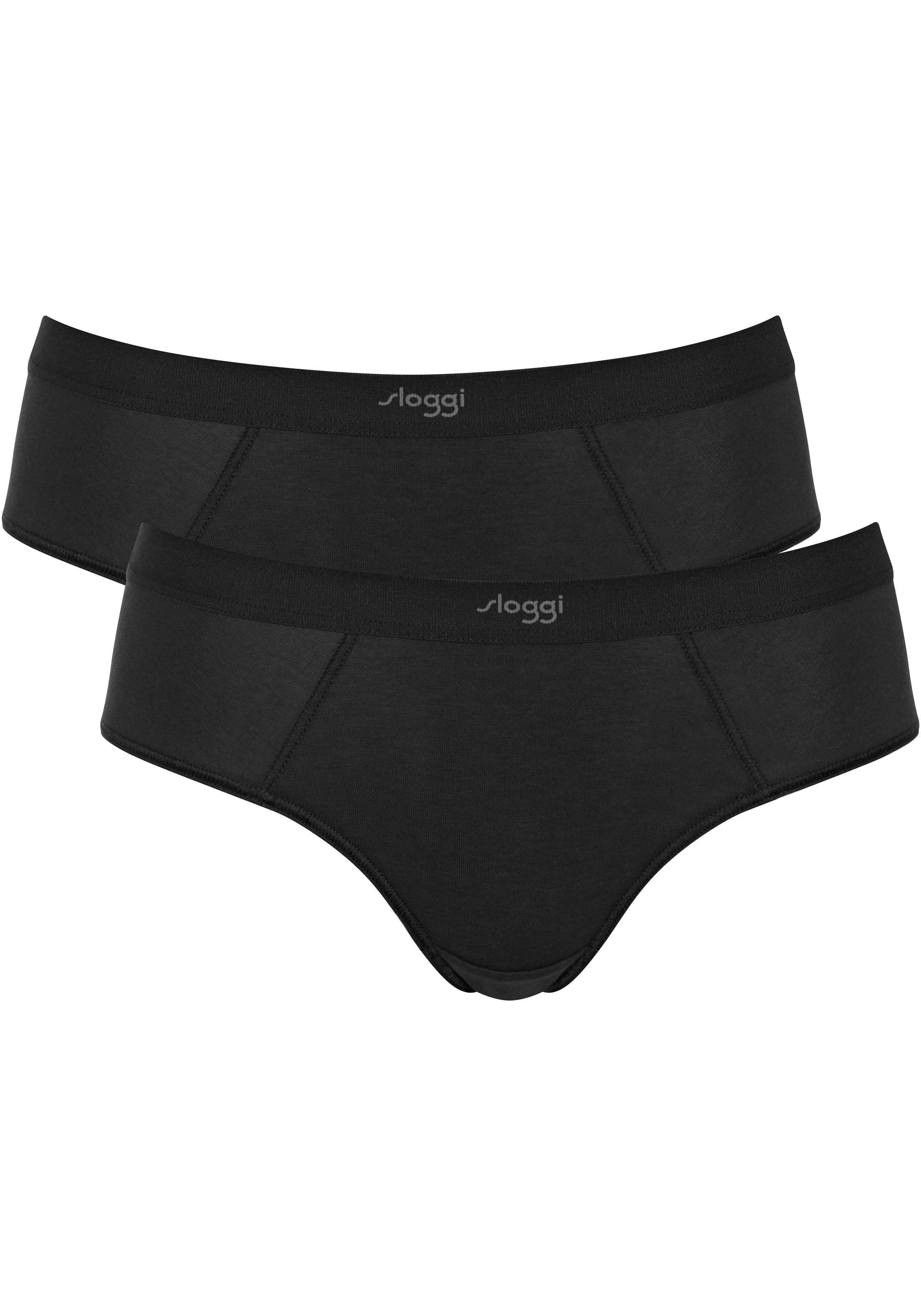 Image of sloggi Hipster "EVER Ease" 2er Pack, temperaturausgleichend, Logo-Bund