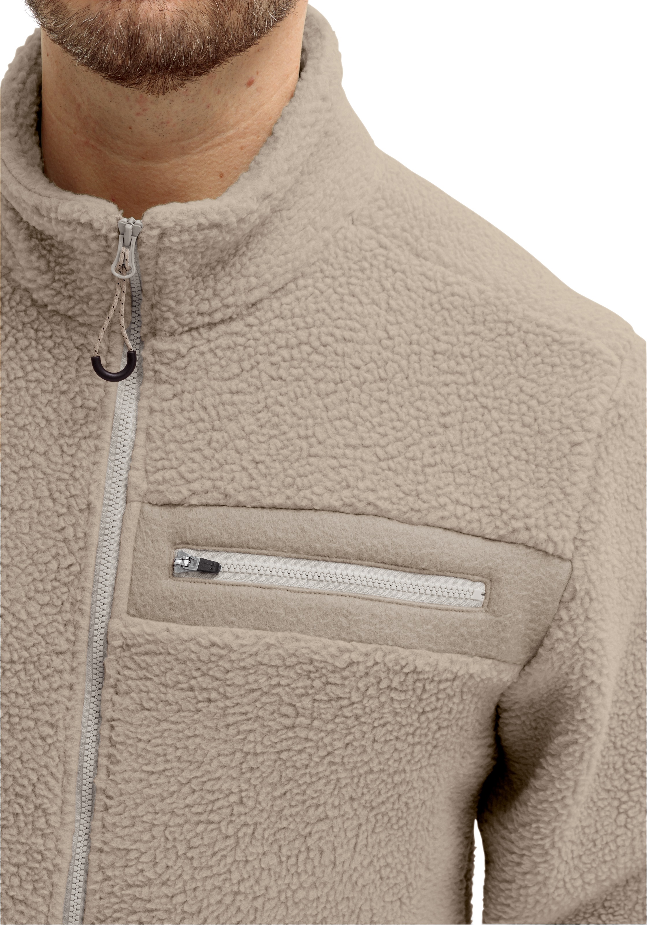 Maier Sports Veste polaire »Racka M« polaire homme, midlayer fonctionnel, fermeture éclair intégrale