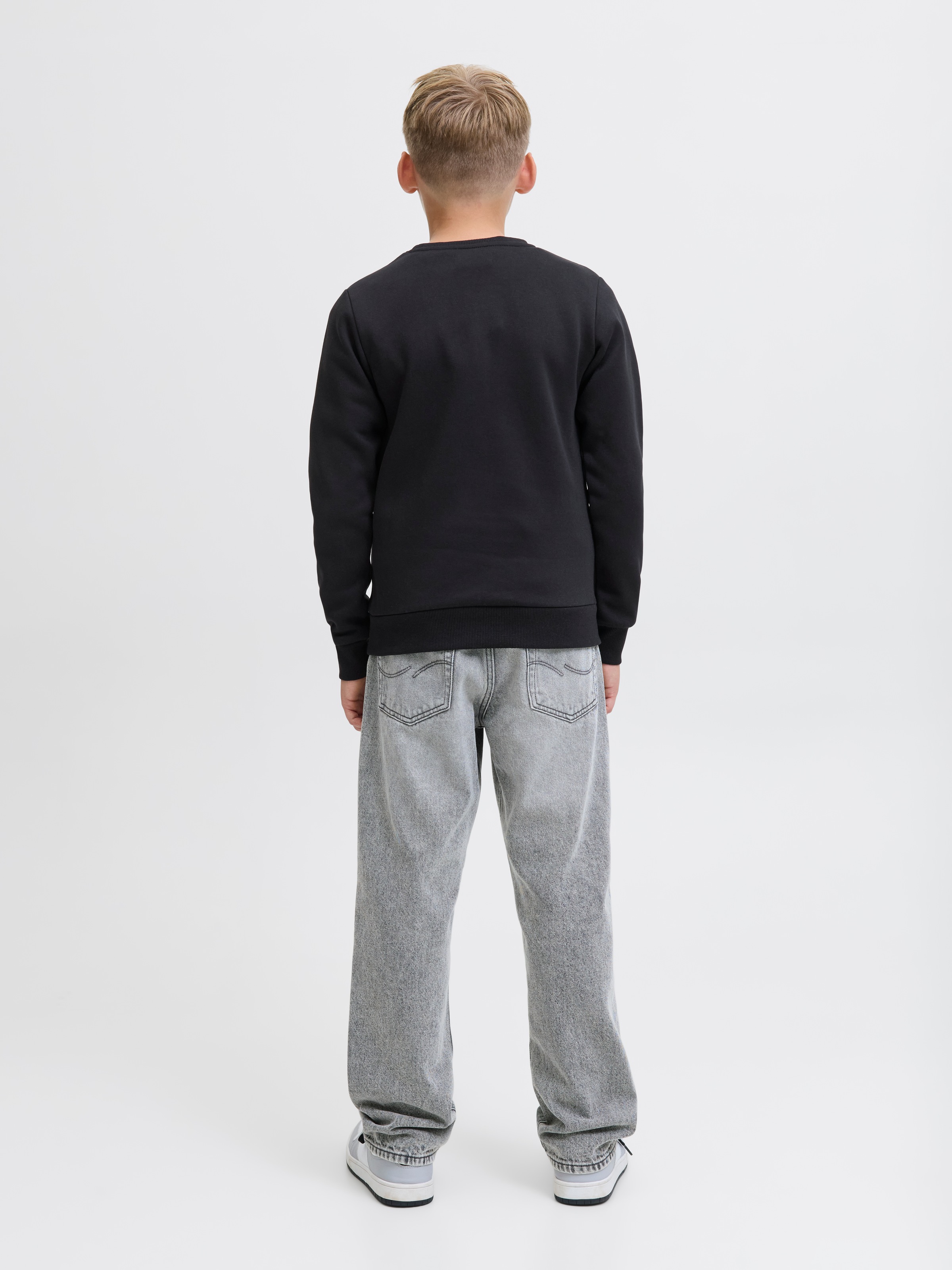Jack & Jones Junior Sweatshirt »JJMAKOTO mit Print und pflegeleichtem Material«, bedruckt, modisch, regular fit, Sweatware, Rundhals
