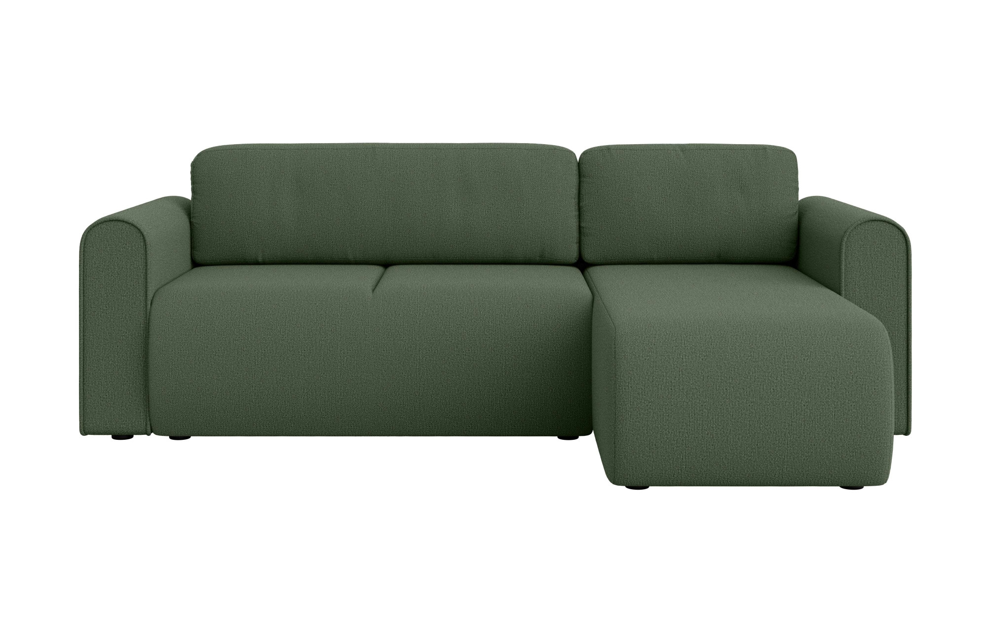 INOSIGN Canapé d'angle »Zacharia wahlweise Schlafsofa mit Bettkasten, B/T/H 250/166/86 cm« L-Form mit Wellenunterfederung, Recamiere beidseitig montierbar