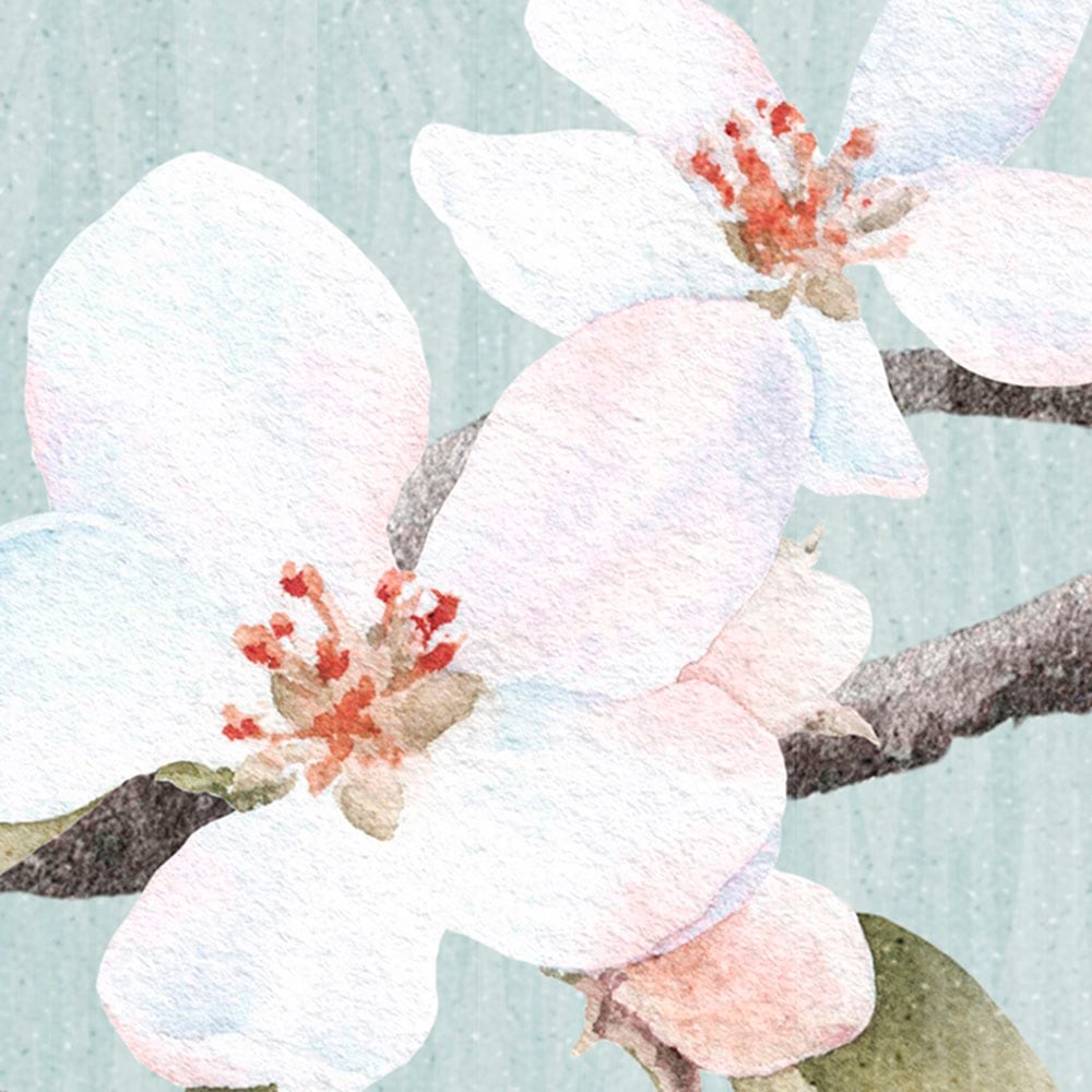 Komar Fototapete »Digitaldruck Vlies - Apple Blossom - Grösse 300 x 250 cm«, bedruckt, Wohnzimmer, Schlafzimmer