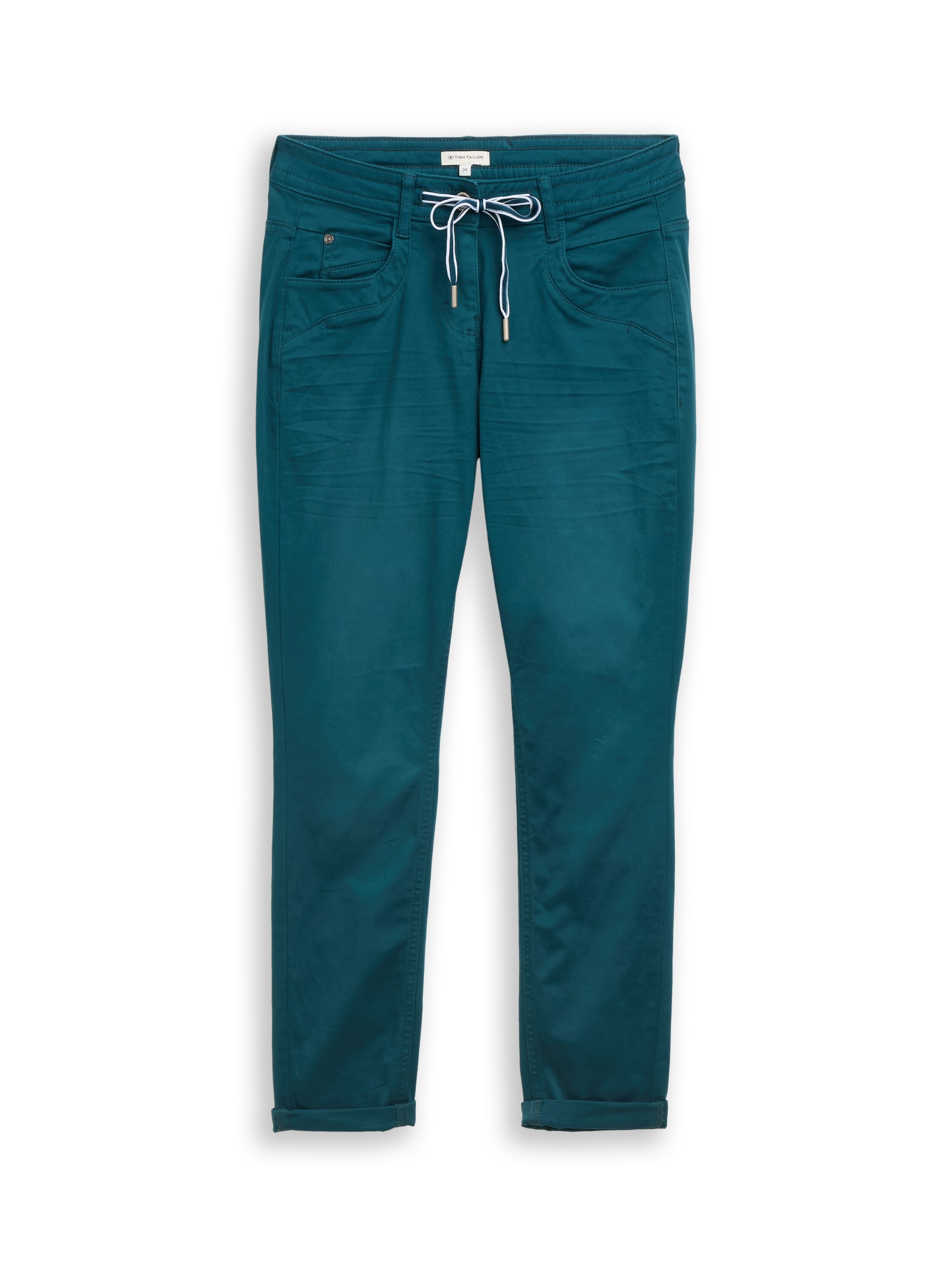 TOM TAILOR Pantalon 7/8 »Tapered«  mit Bindeband am Bündchen