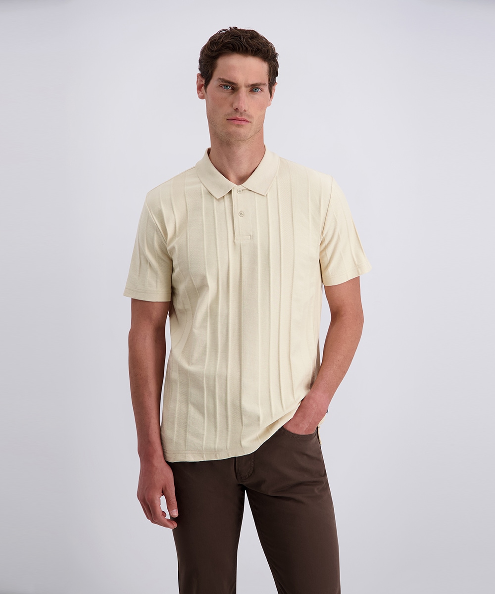 Image of Pierre Cardin Poloshirt "Poloshirt KN" mit Strukturmuster