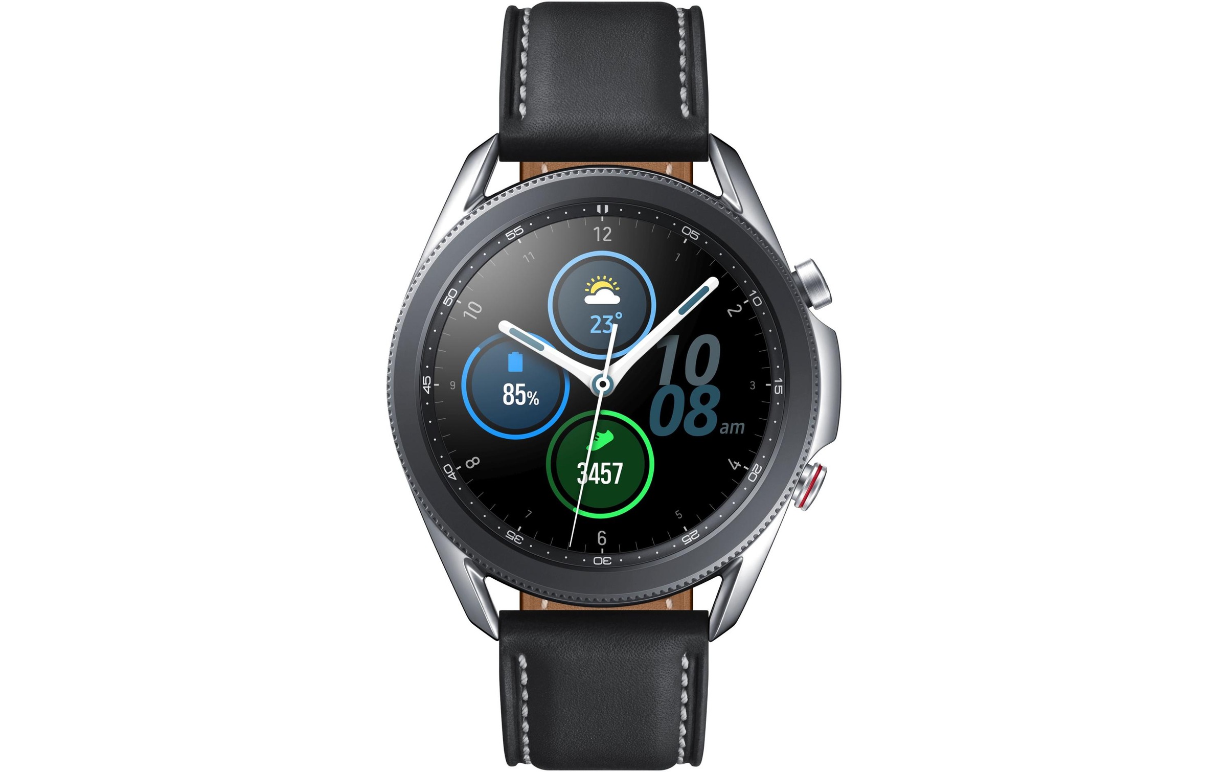 Image of Samsung Smartwatch »Galaxy Watch 3 LTE 45mm Silberfarben« bei Ackermann Versand Schweiz