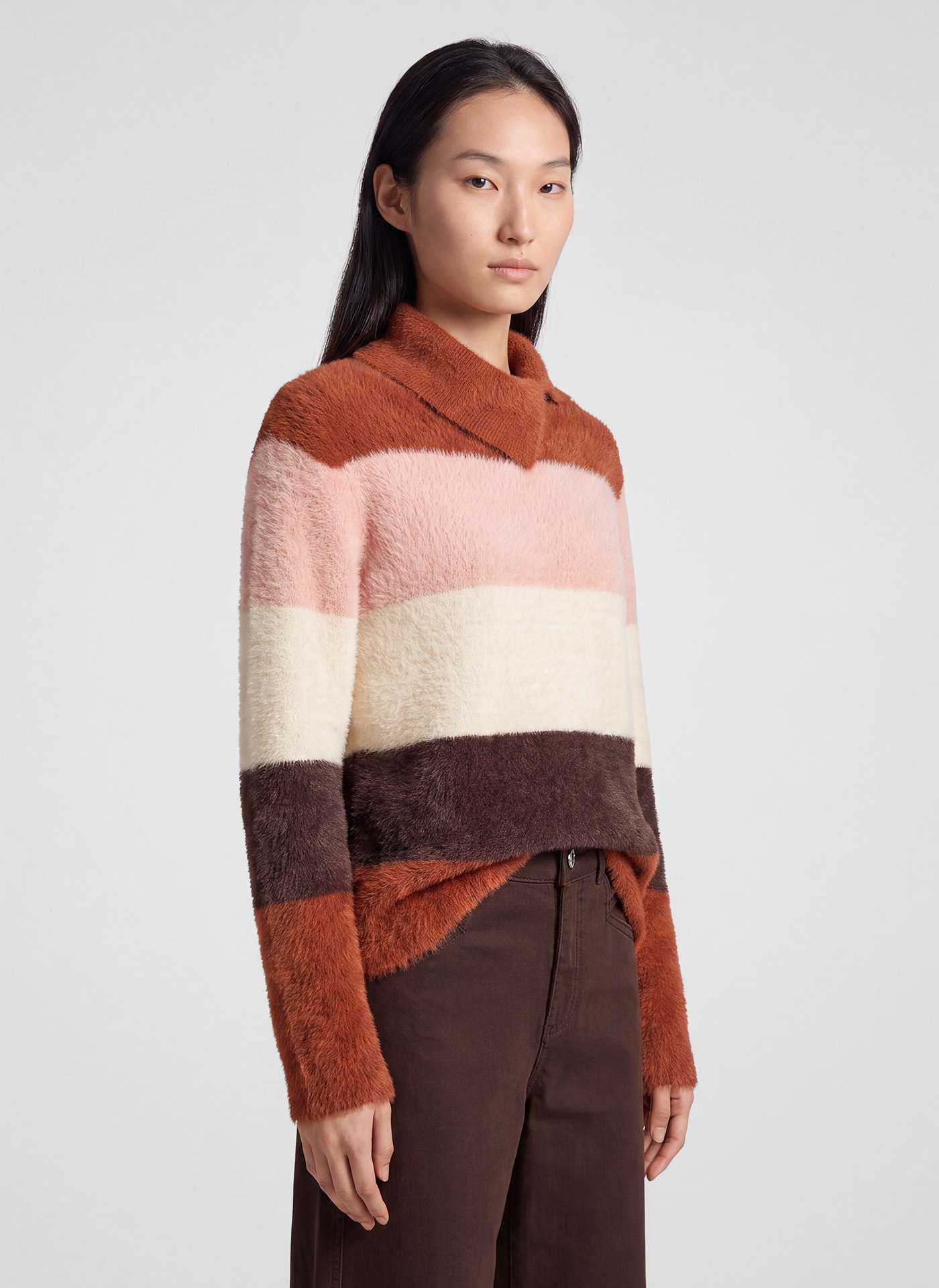 Image of Rabe Strickpullover im Colorblocking-Style