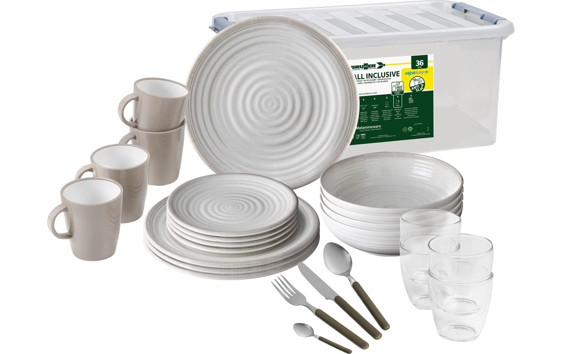 Image of BRUNNER Geschirr-Set "All inclusive Savanna"