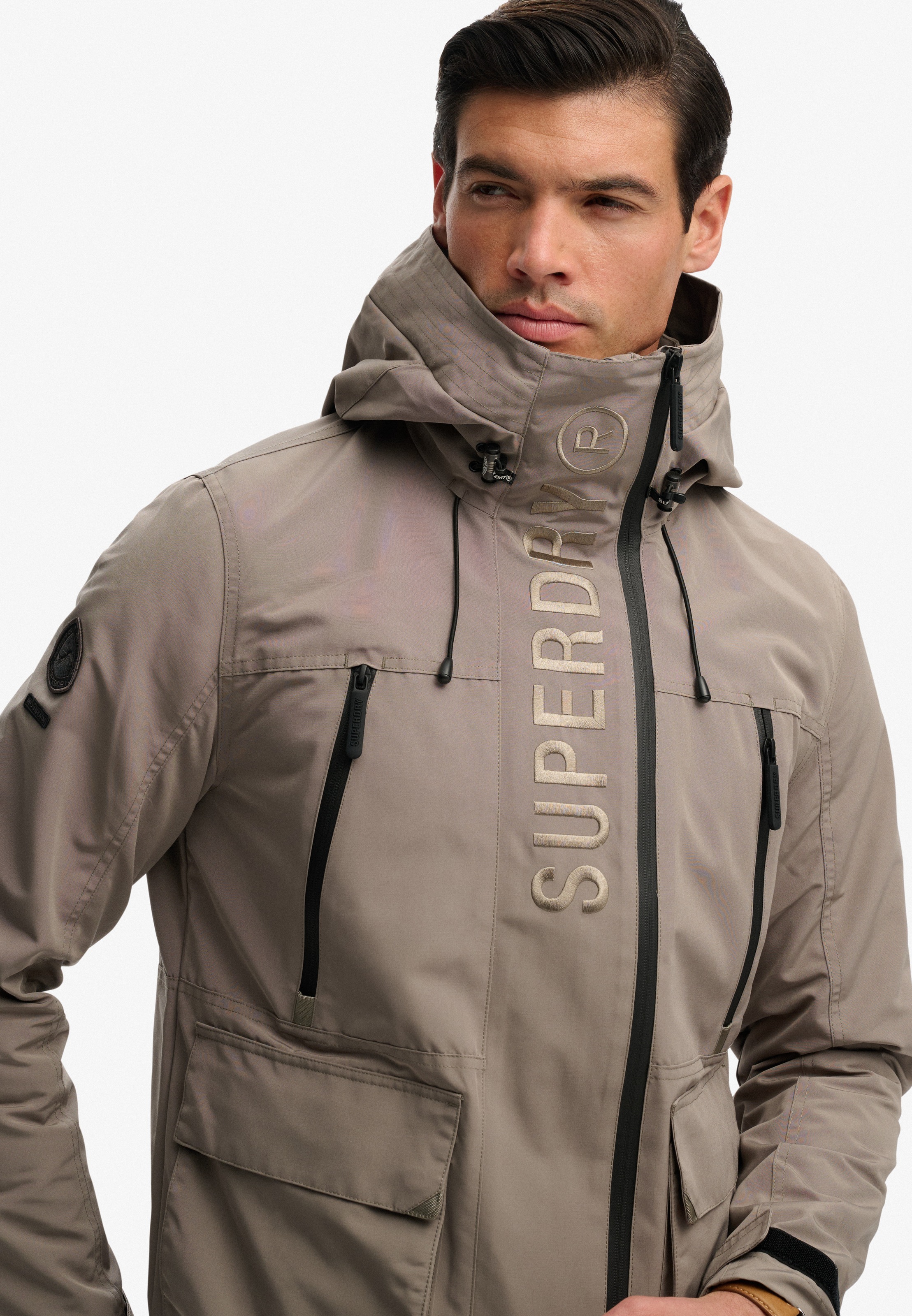 Superdry Veste d'extérieur »HOOD ULTIMATE EMB WINBREAKER« mit Kapuze Kunstfaser, regular fit
