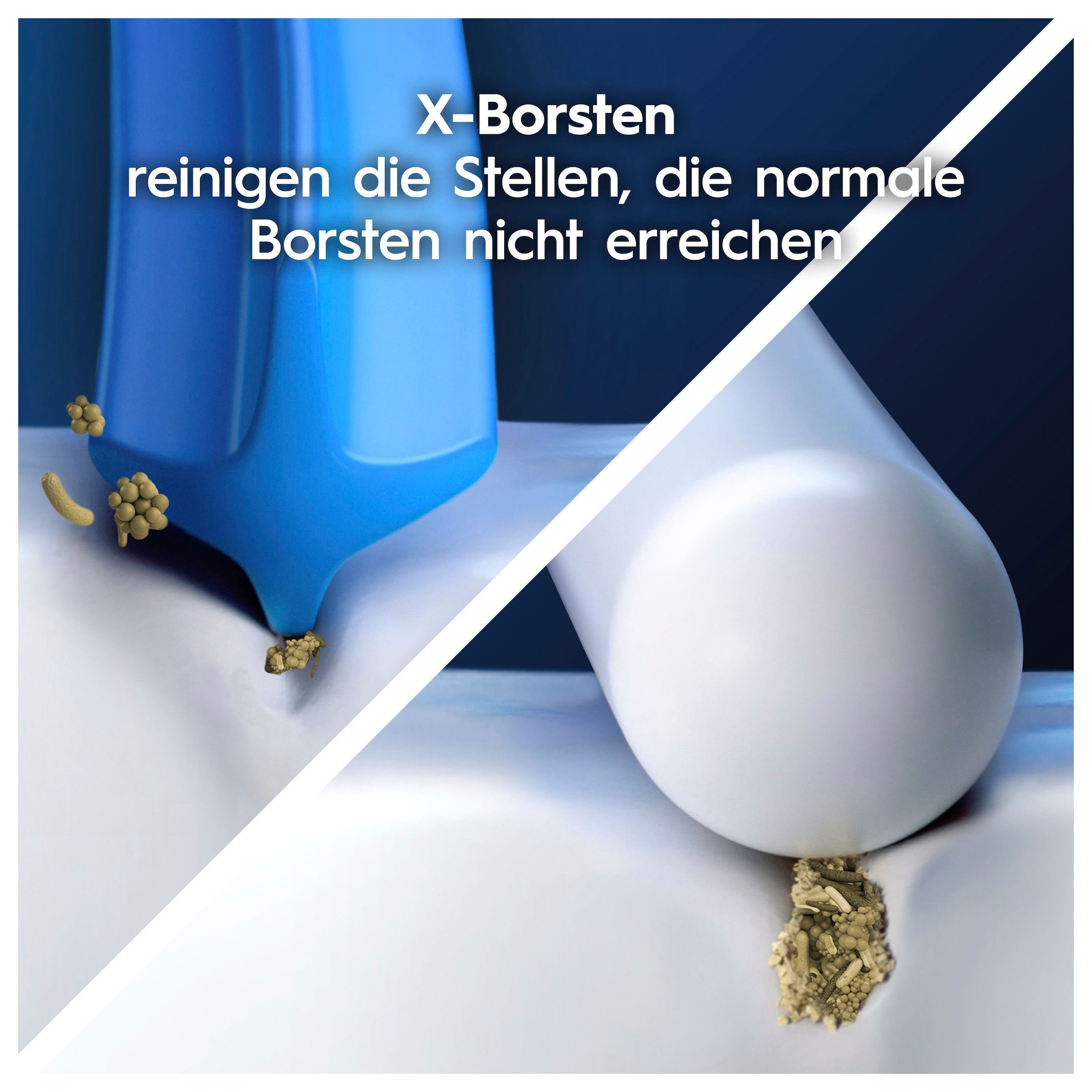 Oral-B Aufsteckbürsten »Pro Precision Clean«, X-förmige Borsten