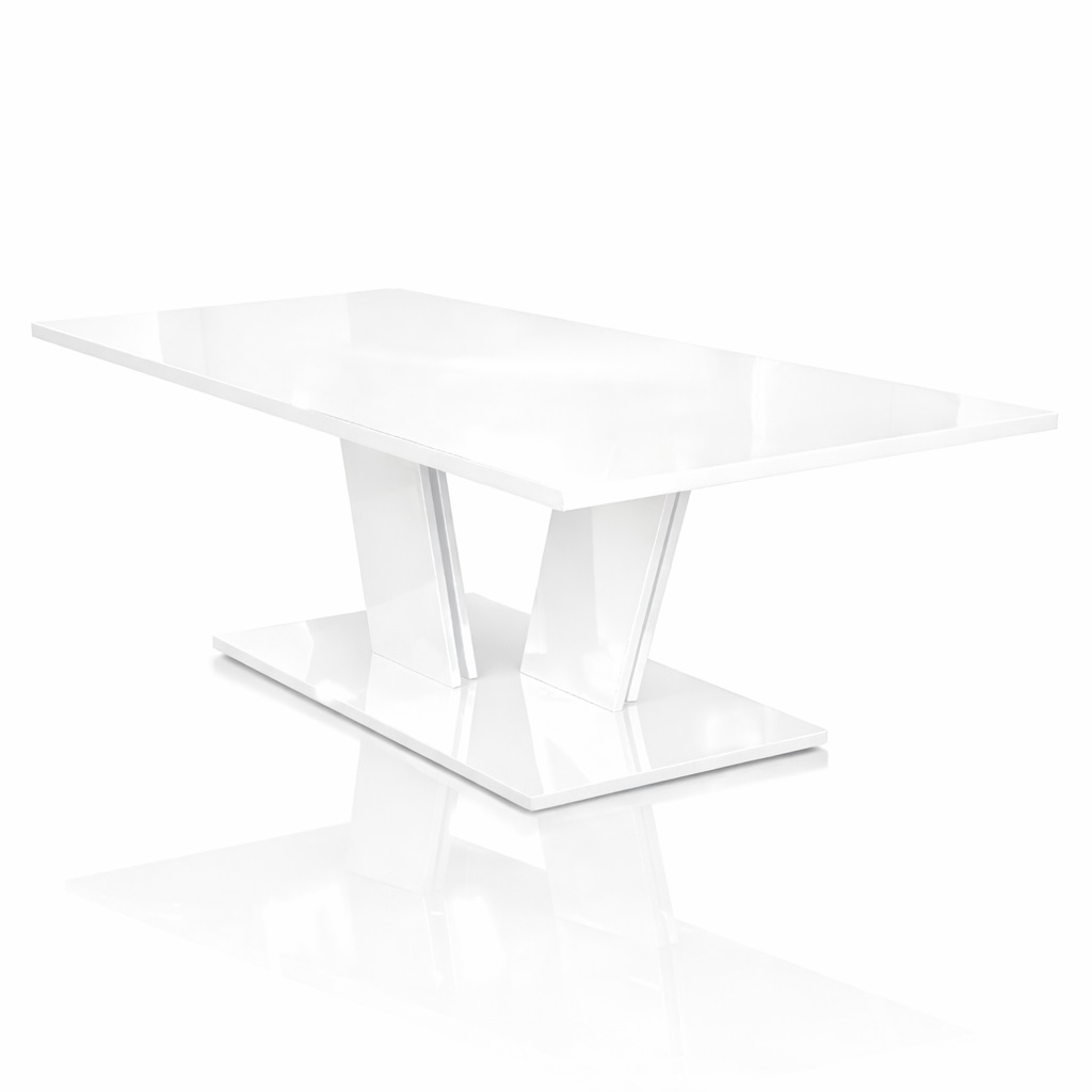 Image of GOODproduct Esstisch "Monza Säulentisch, Küchentisch, Speisetisch, Dekortisch" Moderner Esstisch für 4-6 Personen, erhältlich in Trend-Dekoren