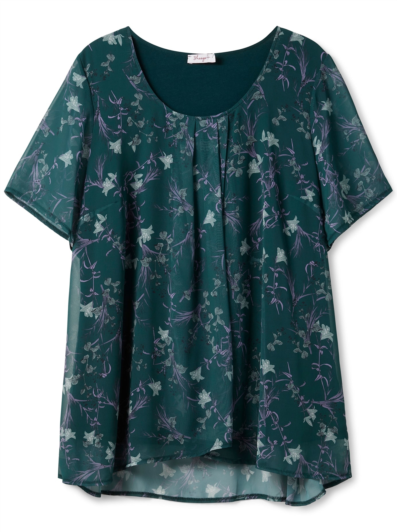 Sheego Longshirt »T-Shirt«, (1 tlg.)